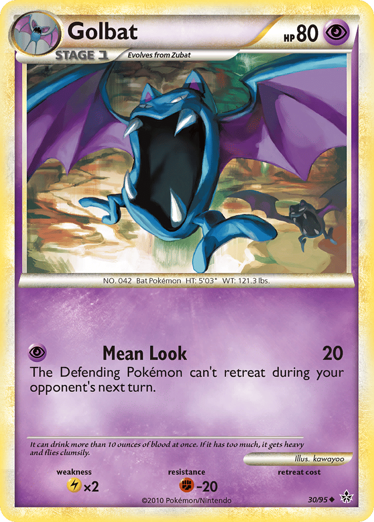 Golbat — Unleashed — Pokemon