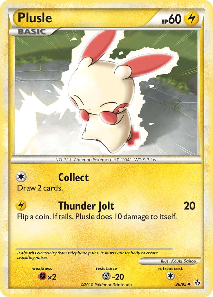 Plusle — Unleashed — Pokemon
