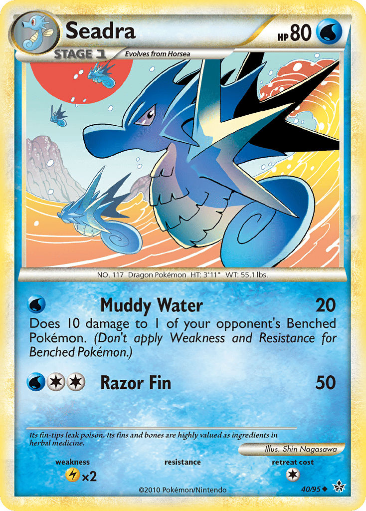 Seadra — Unleashed — Pokemon