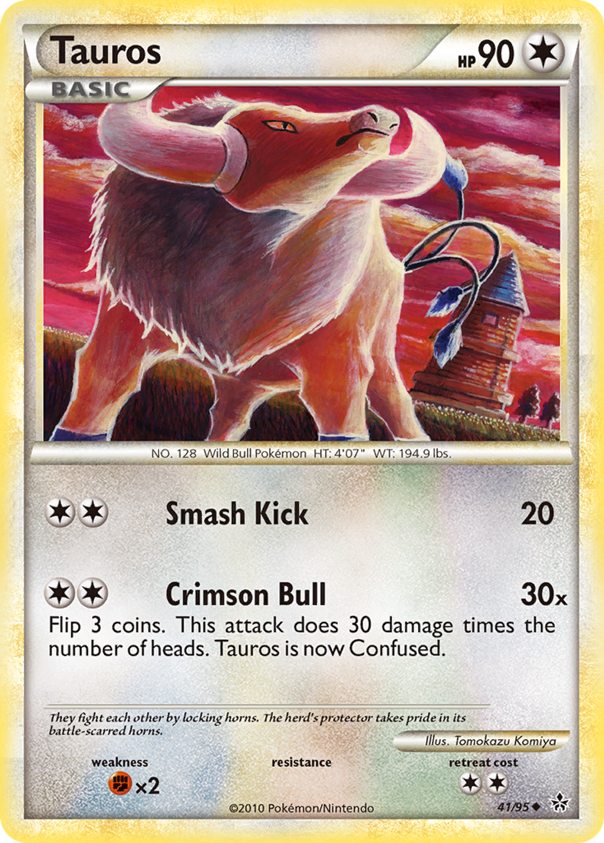 Tauros — Unleashed — Pokémon