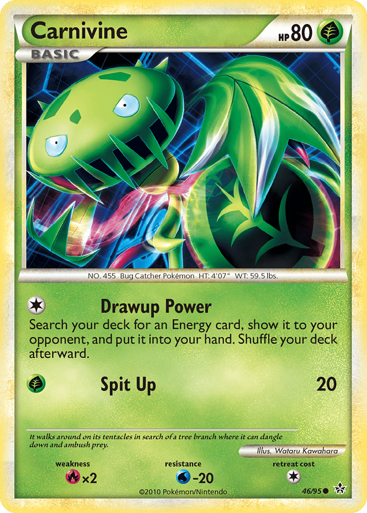 Carnivine — Unleashed — Pokemon