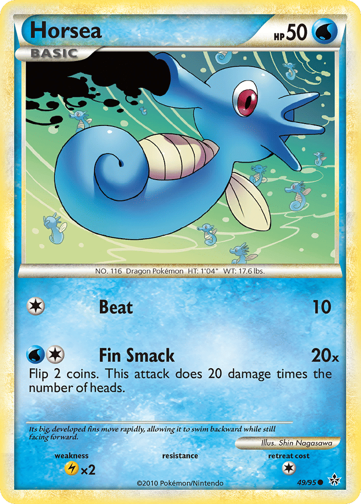 Horsea — Unleashed — Pokemon