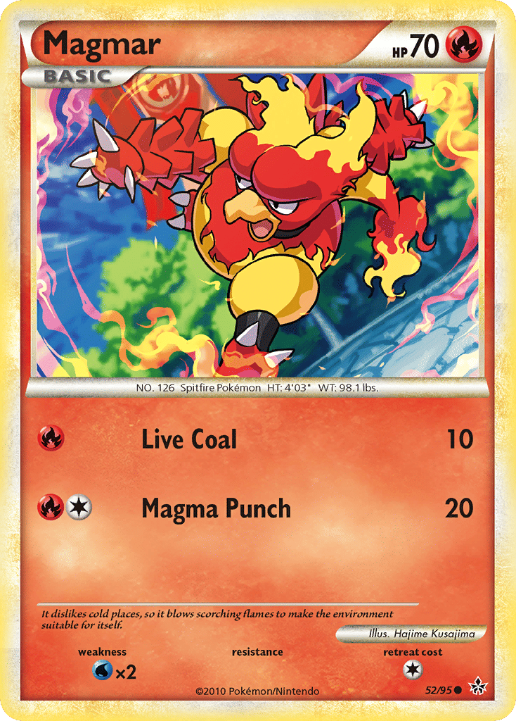 Magmar — Unleashed — Pokemon