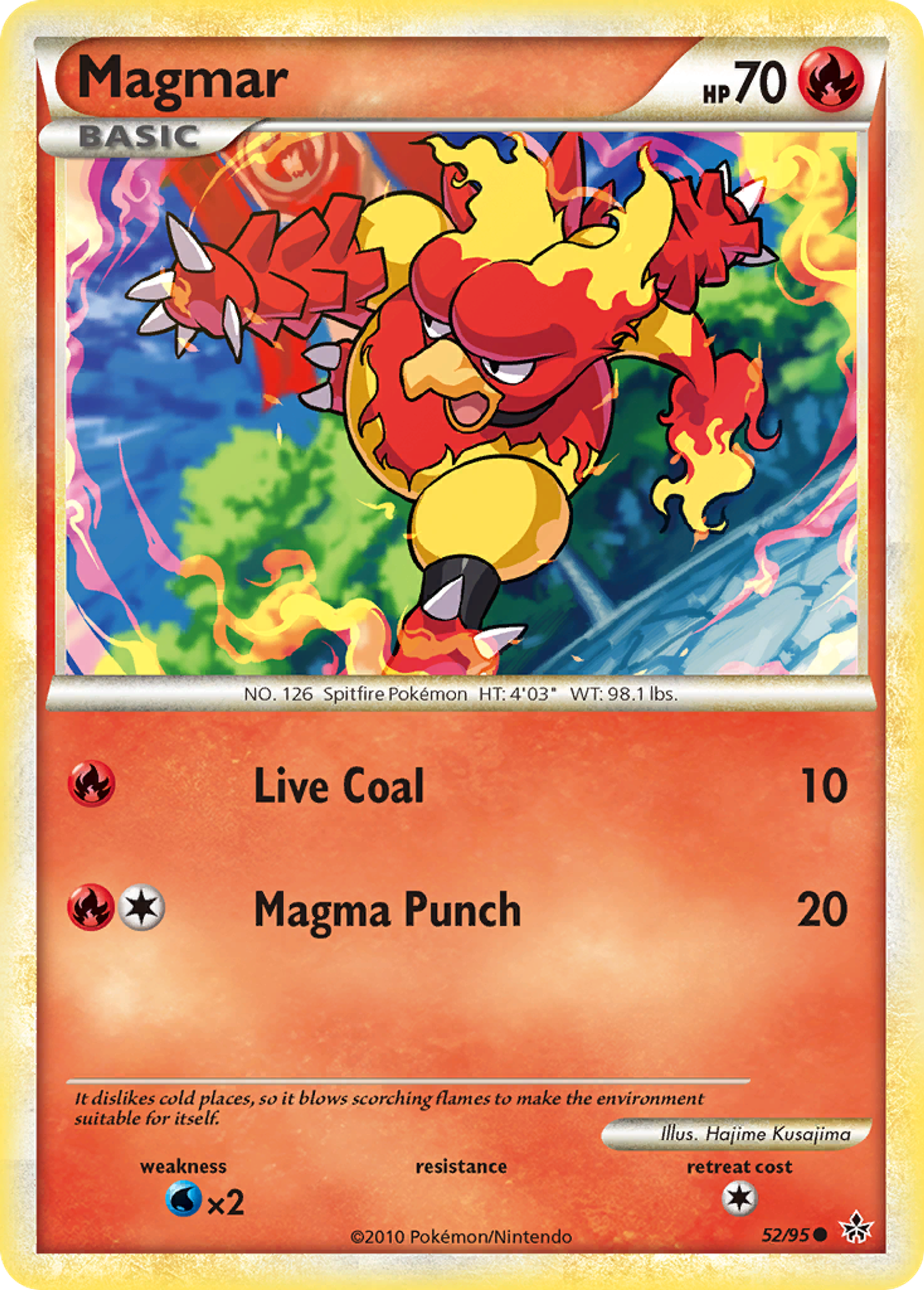 Magmar — Unleashed — Pokemon