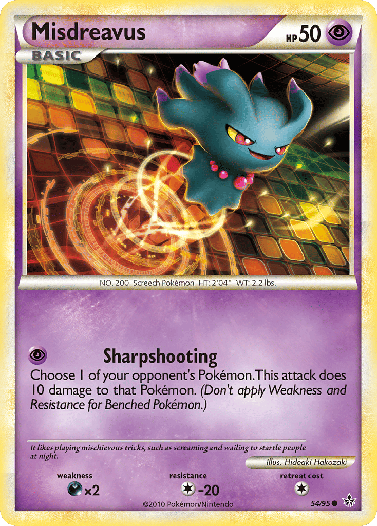 Misdreavus — Unleashed — Pokemon