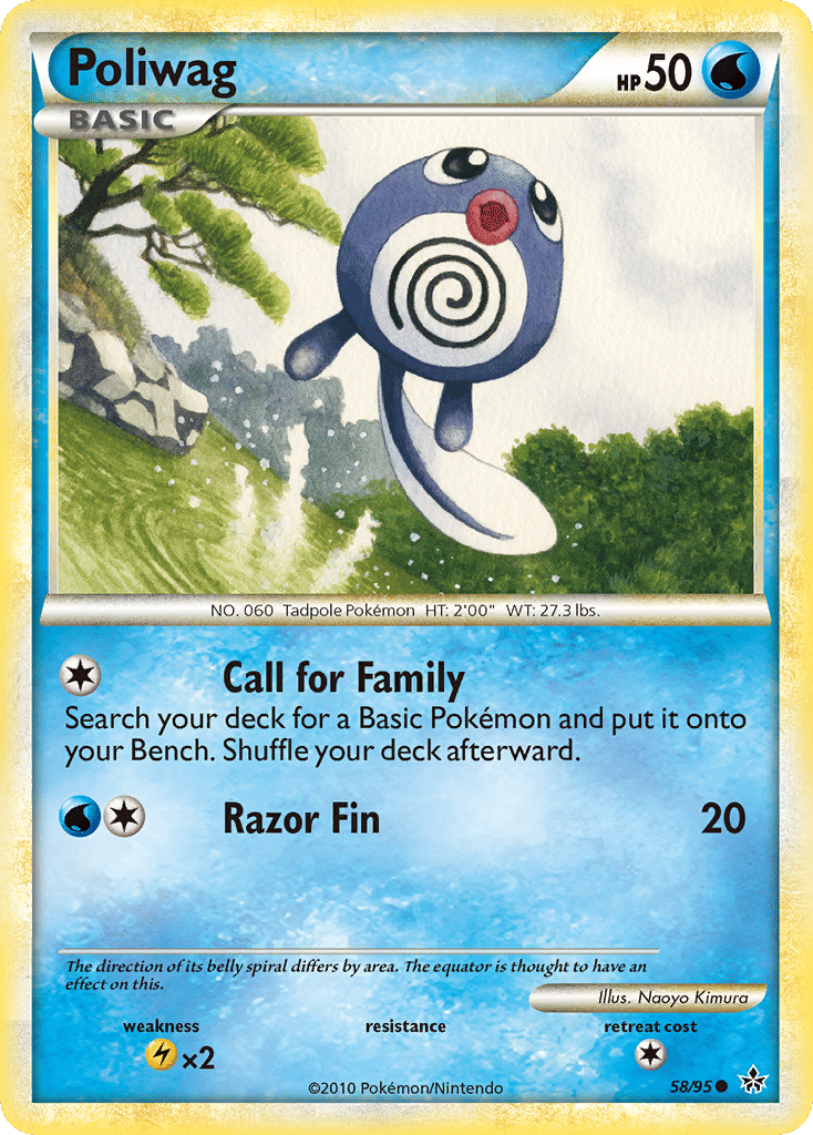 Poliwag — Unleashed — Pokemon