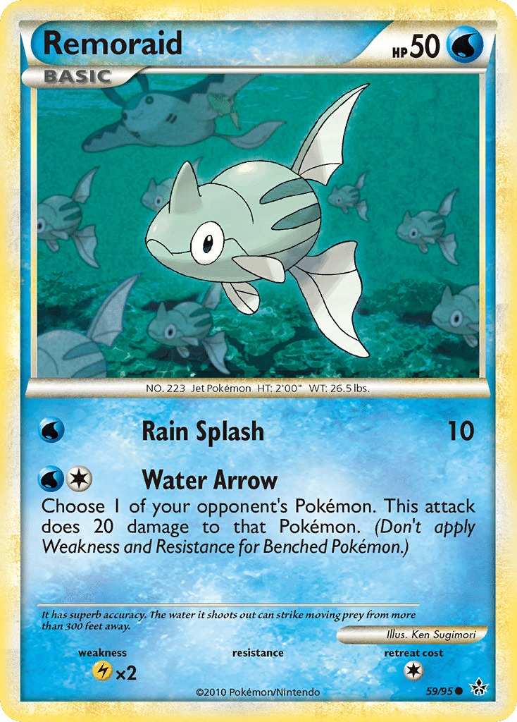 Remoraid — Unleashed — Pokemon