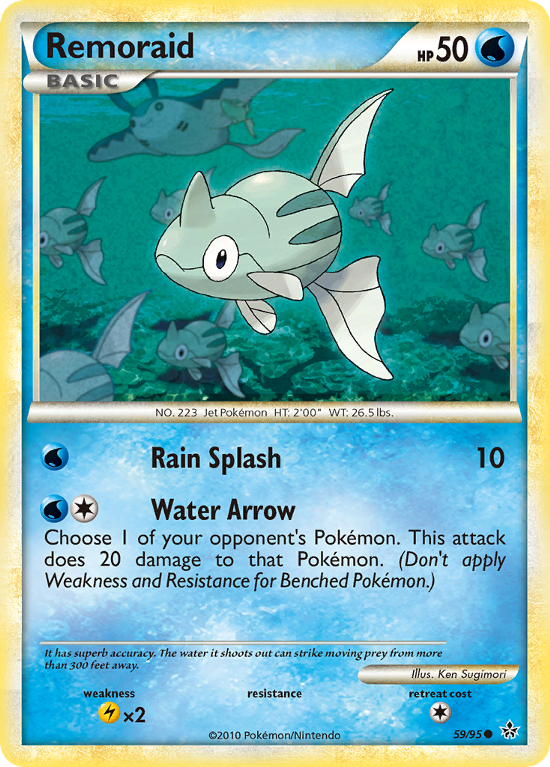Remoraid — Unleashed — Pokémon