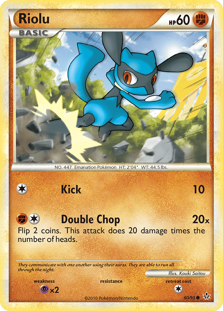 Riolu — Unleashed — Pokemon