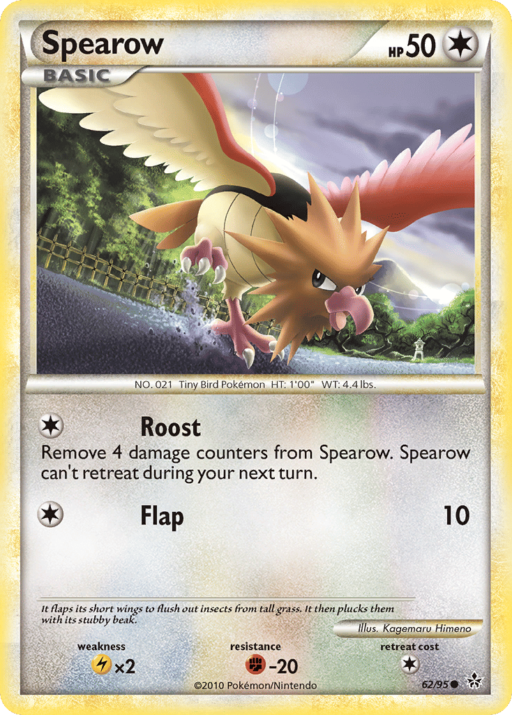 Spearow — Unleashed — Pokemon