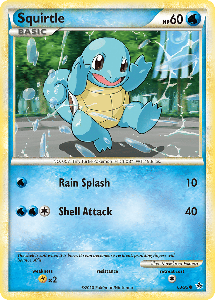 Squirtle — Unleashed — Pokemon