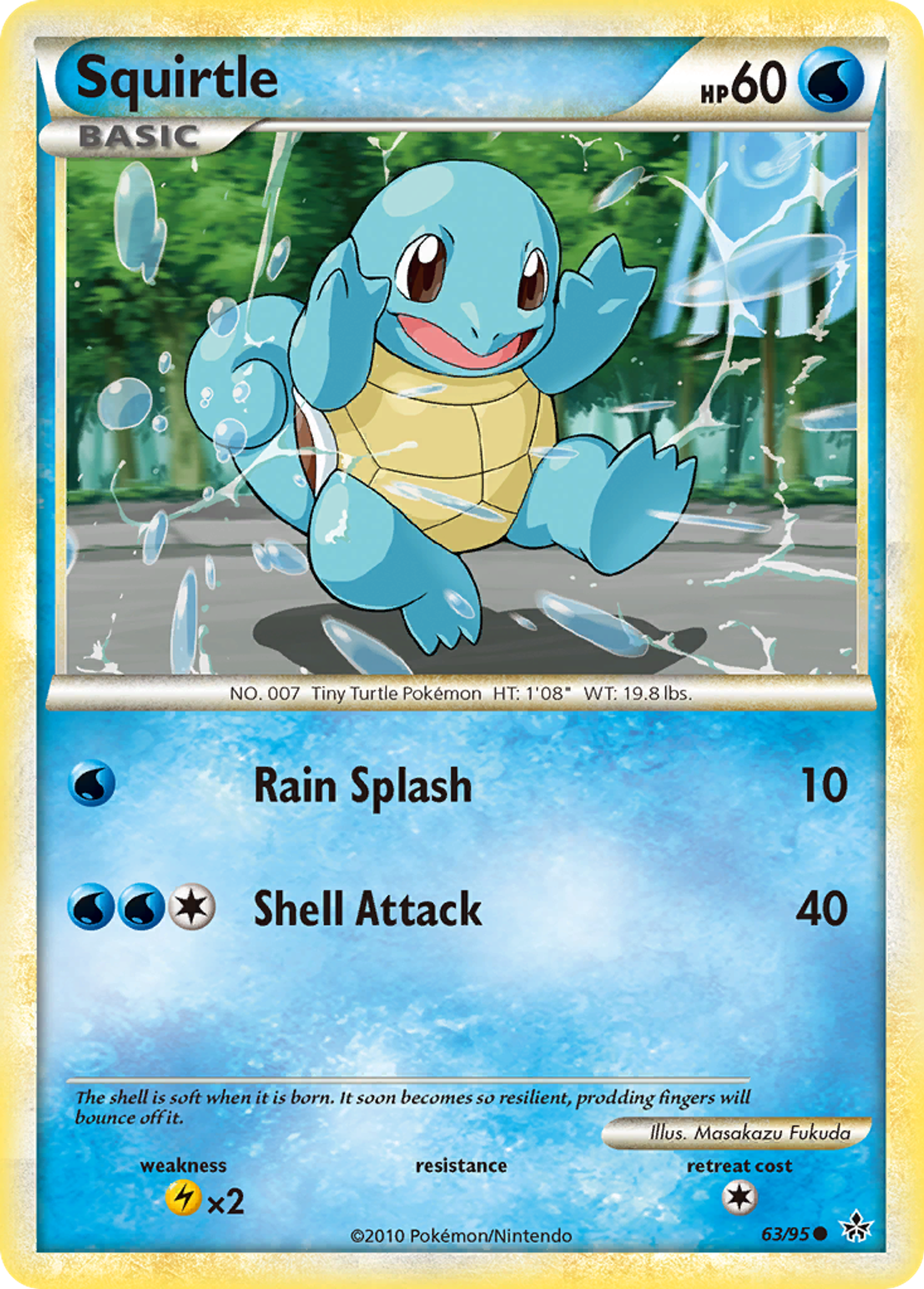 Squirtle — Unleashed — Pokemon