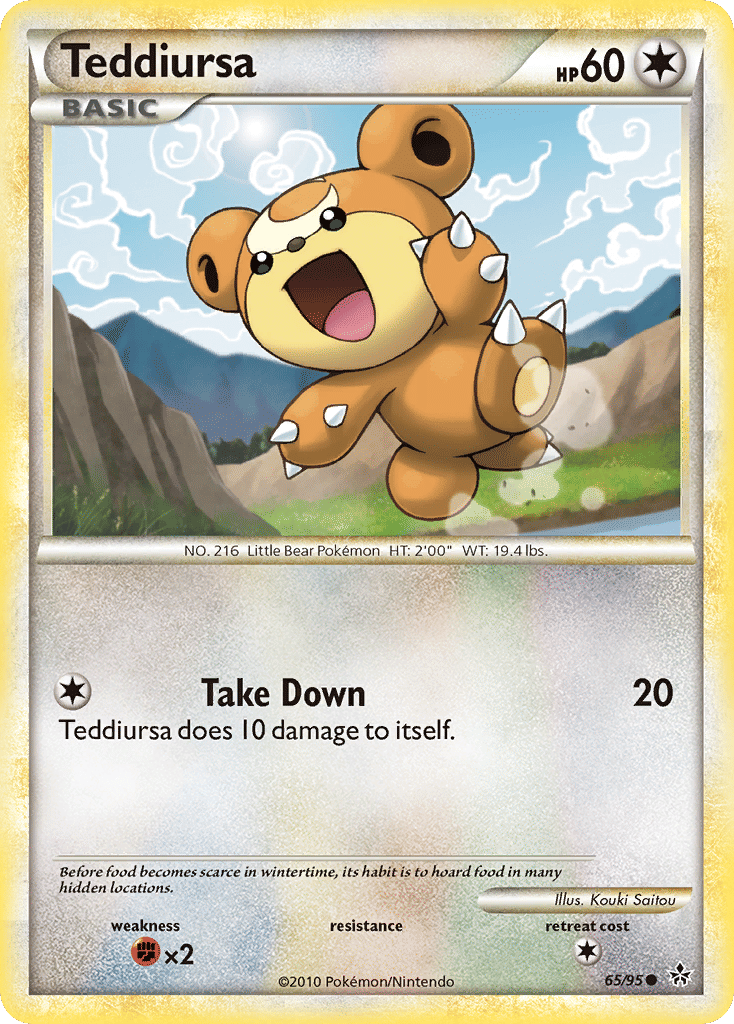 Teddiursa — Unleashed — Pokemon