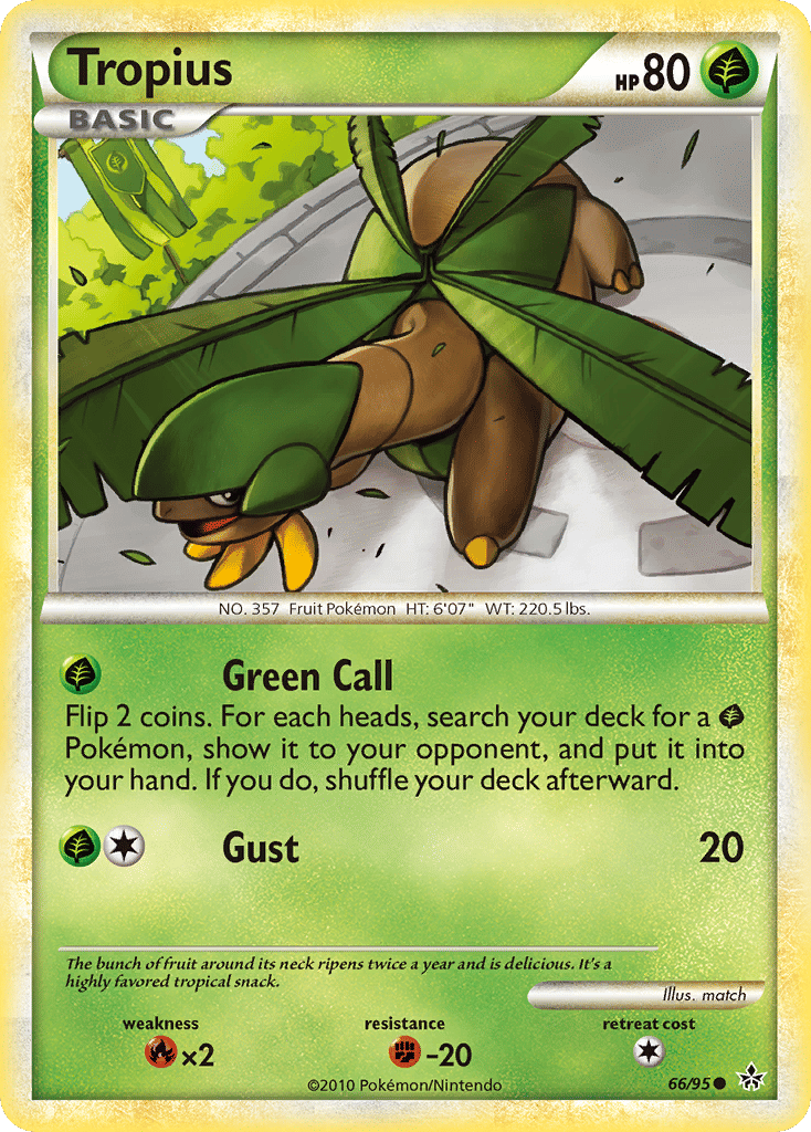 Tropius — Unleashed — Pokemon
