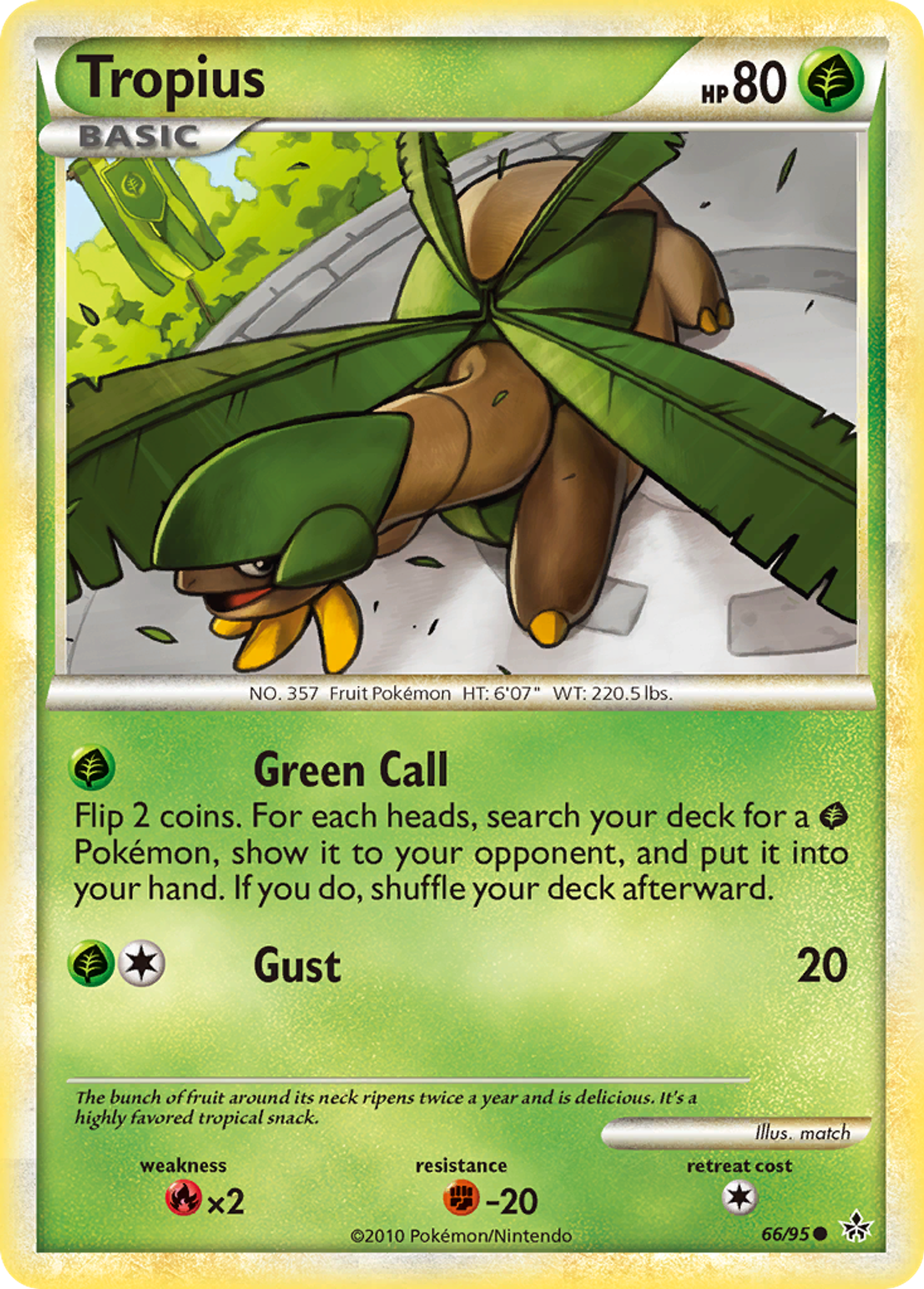 Tropius — Unleashed — Pokemon