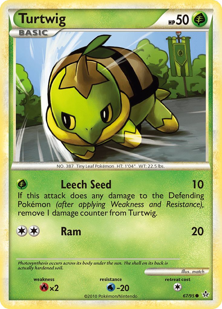 Turtwig — Unleashed — Pokemon