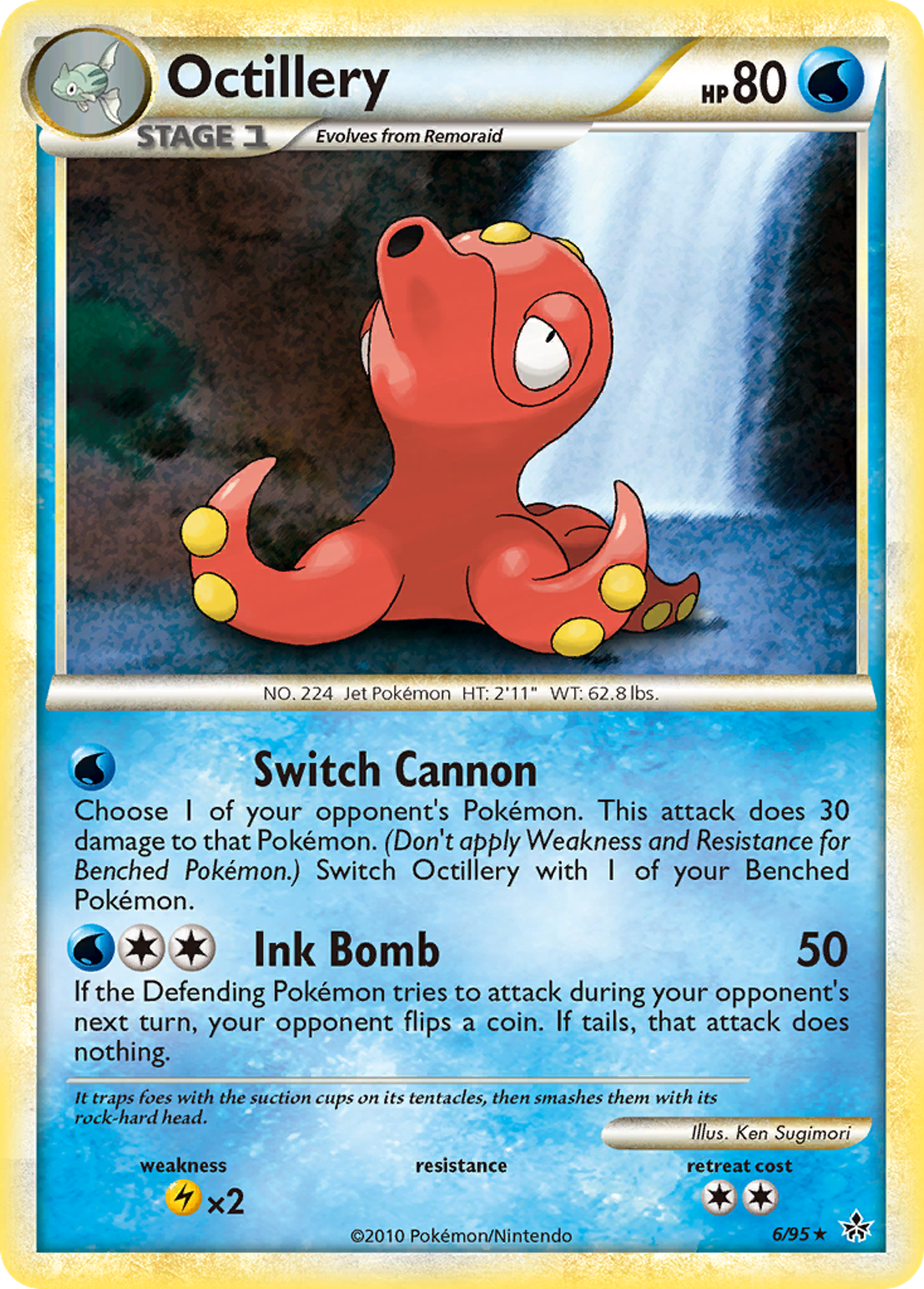 Octillery — Unleashed — Pokemon