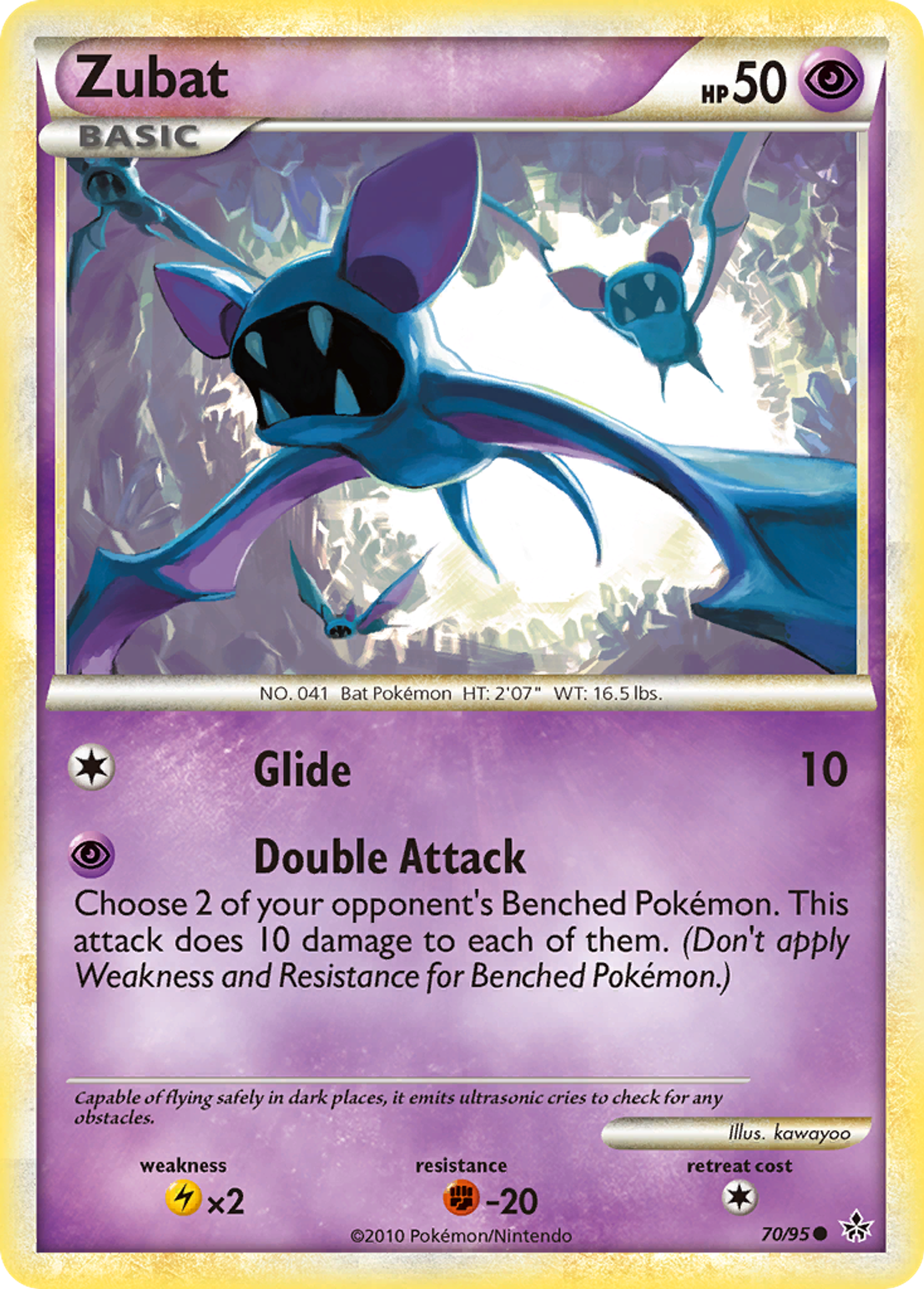 Zubat — Unleashed — Pokemon