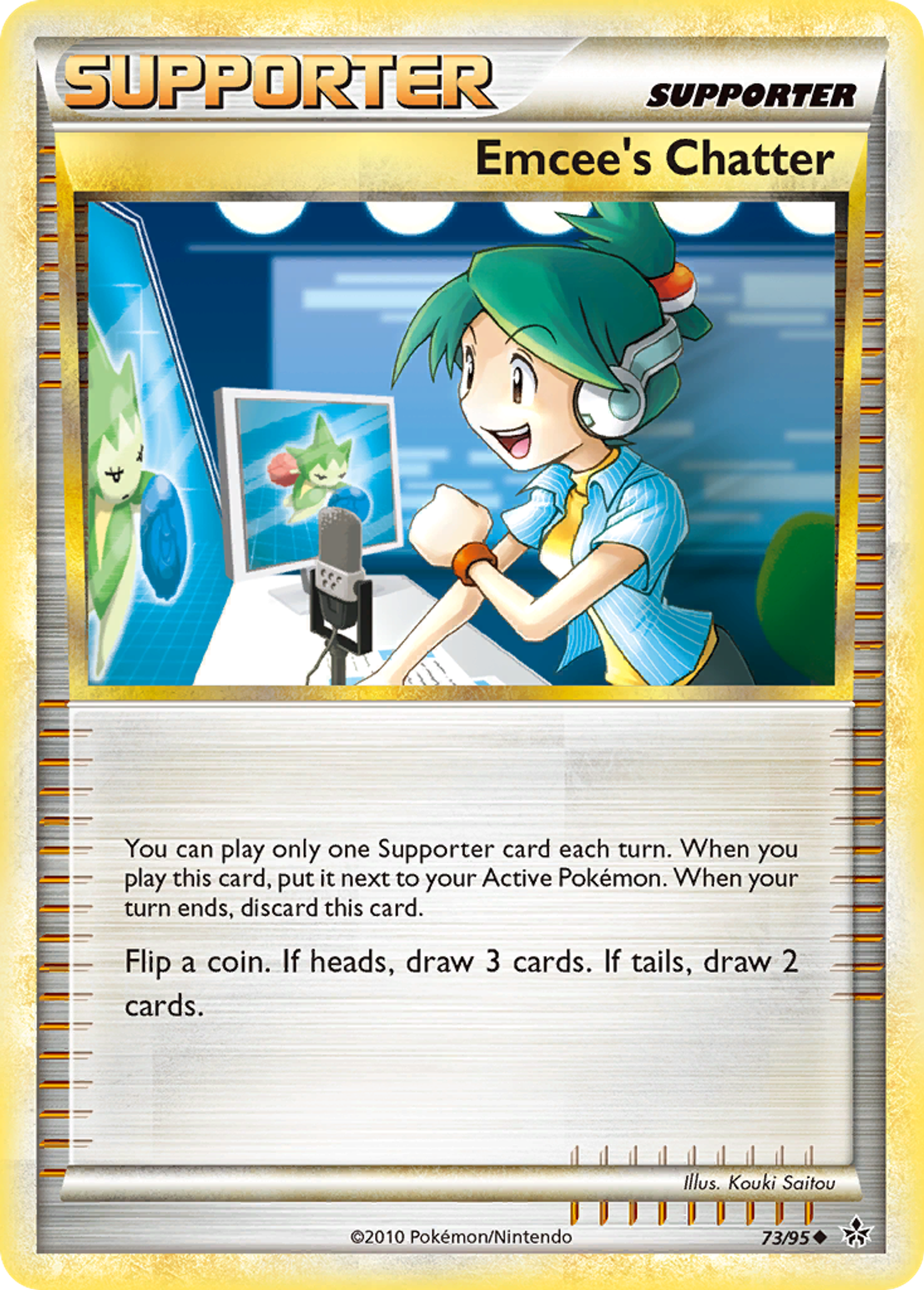 Bavardage du maître — Unleashed — Pokemon