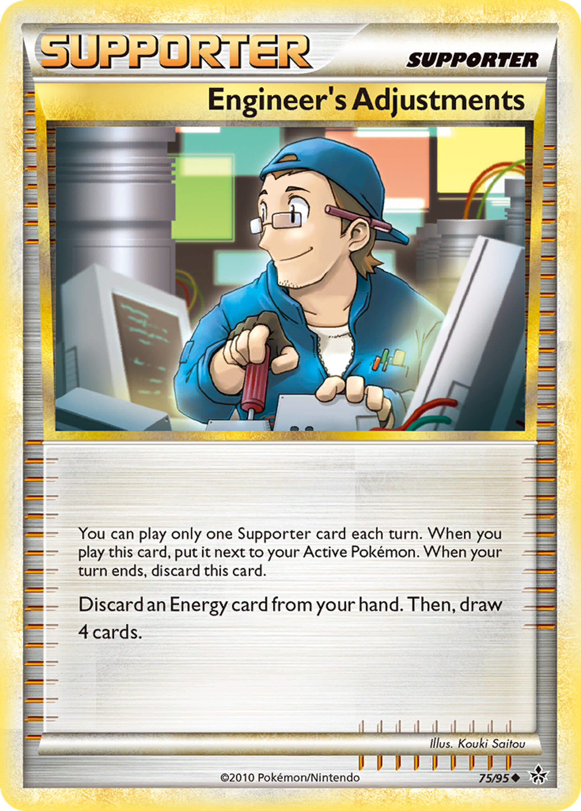 Réglages techniques — Unleashed — Pokemon