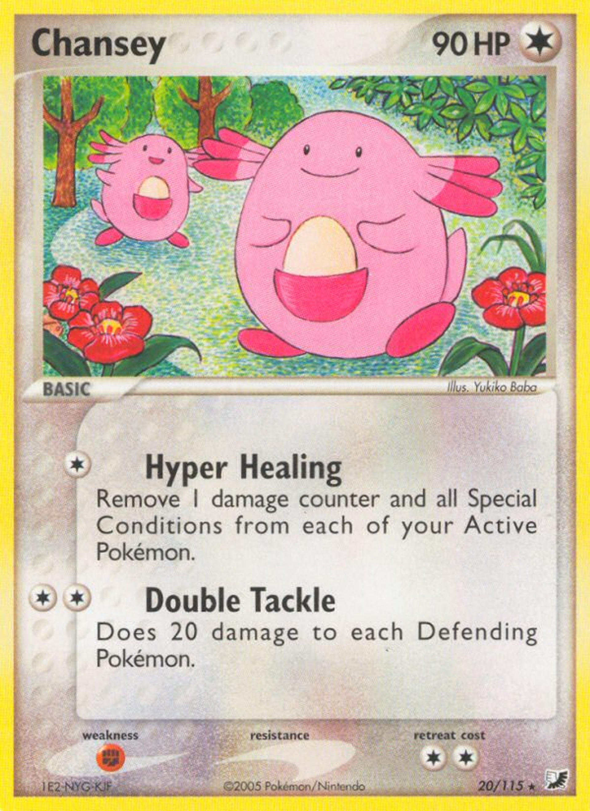 Chansey — Unseen Forces — Pokemon