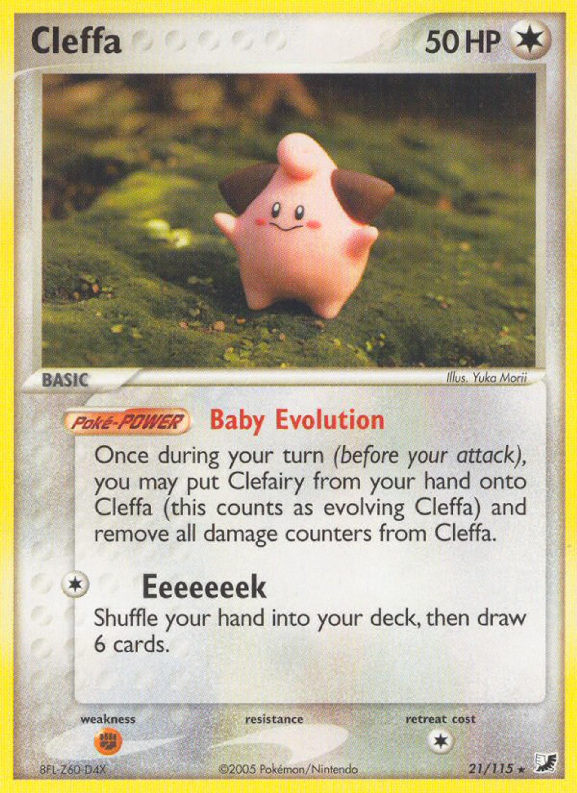Cleffa — Unseen Forces — Pokémon