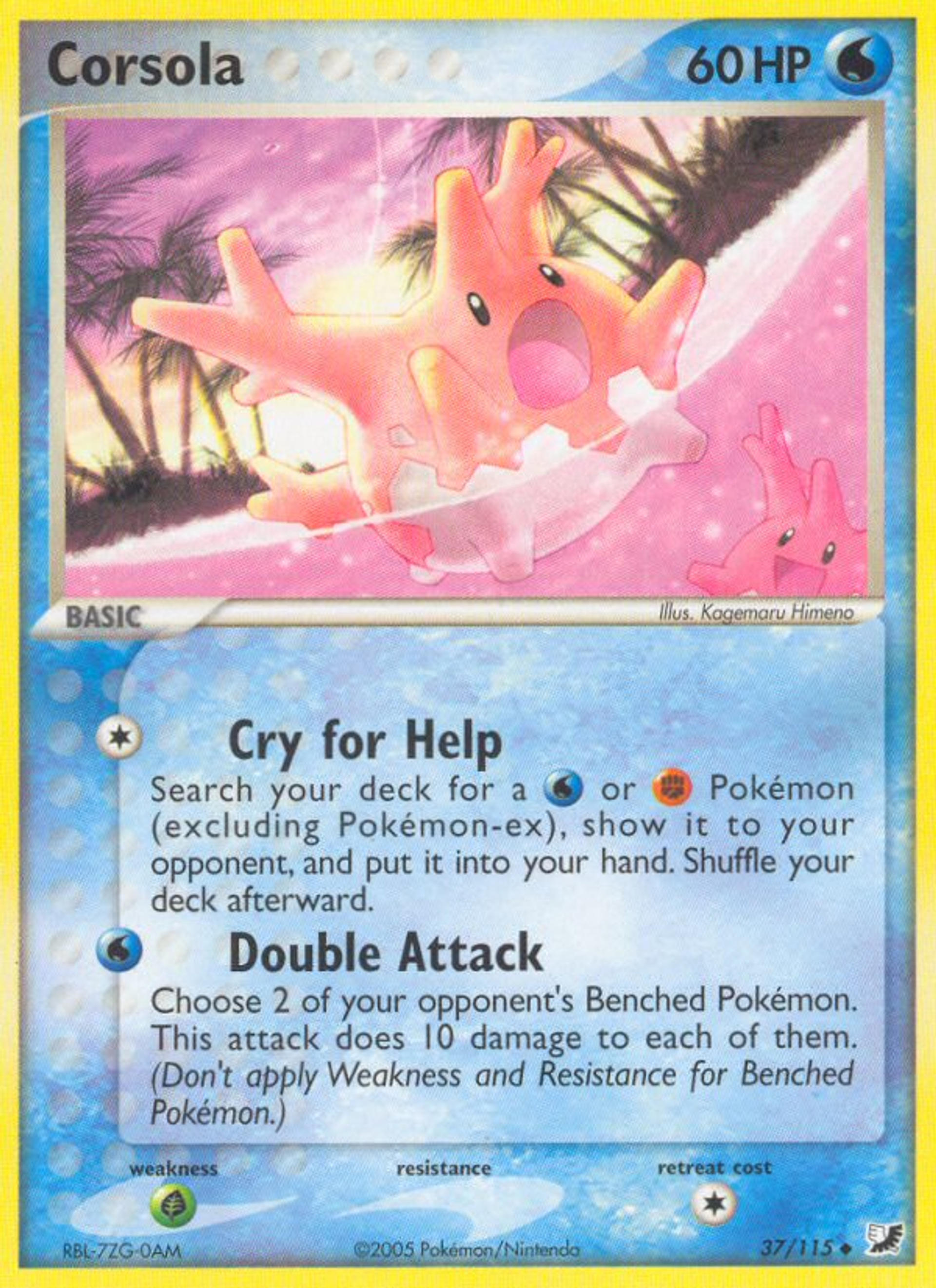 Corsola — Unseen Forces — Pokémon