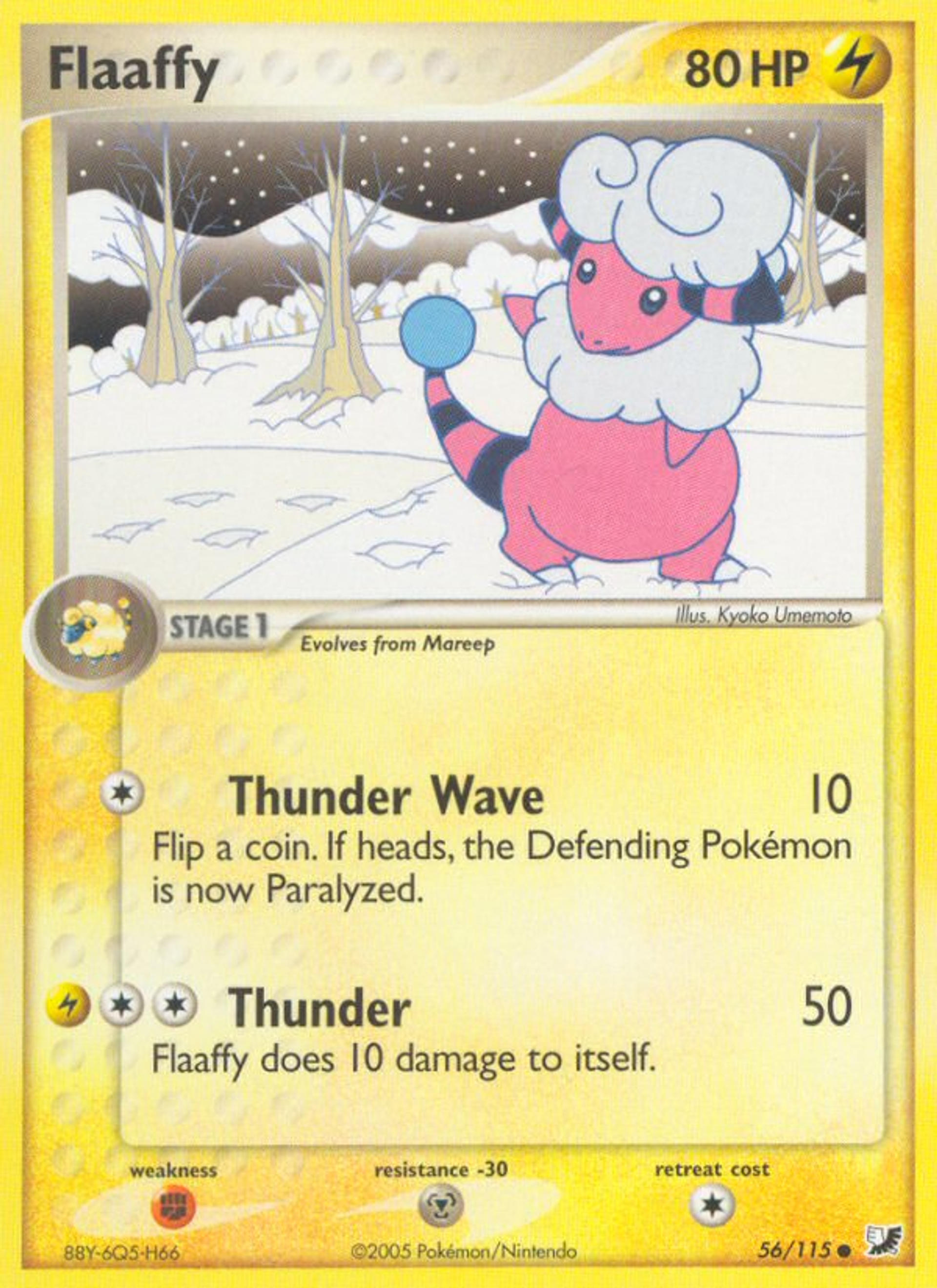 Flaaffy — Unseen Forces — Pokemon
