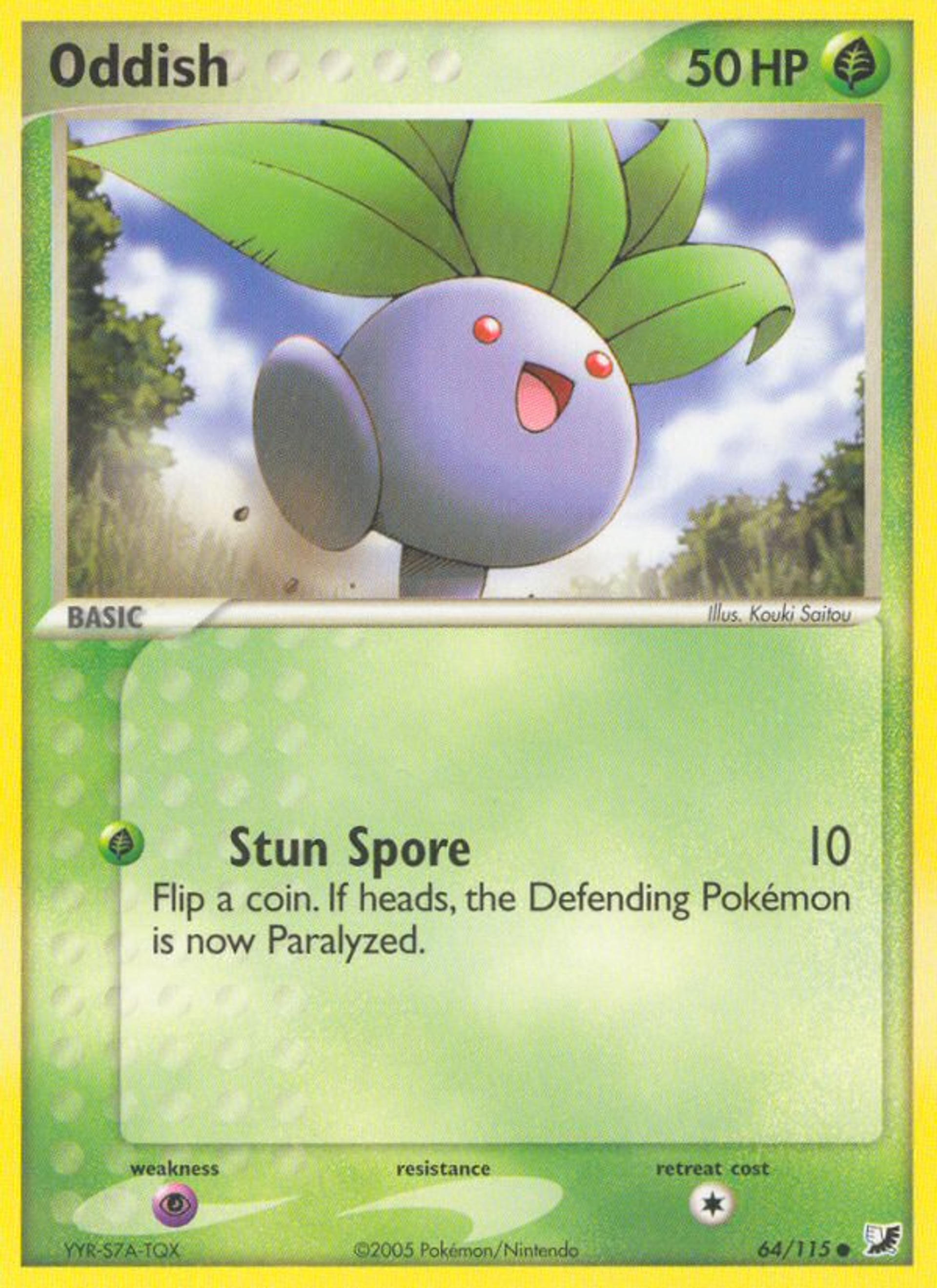 Oddish — Unseen Forces — Pokemon