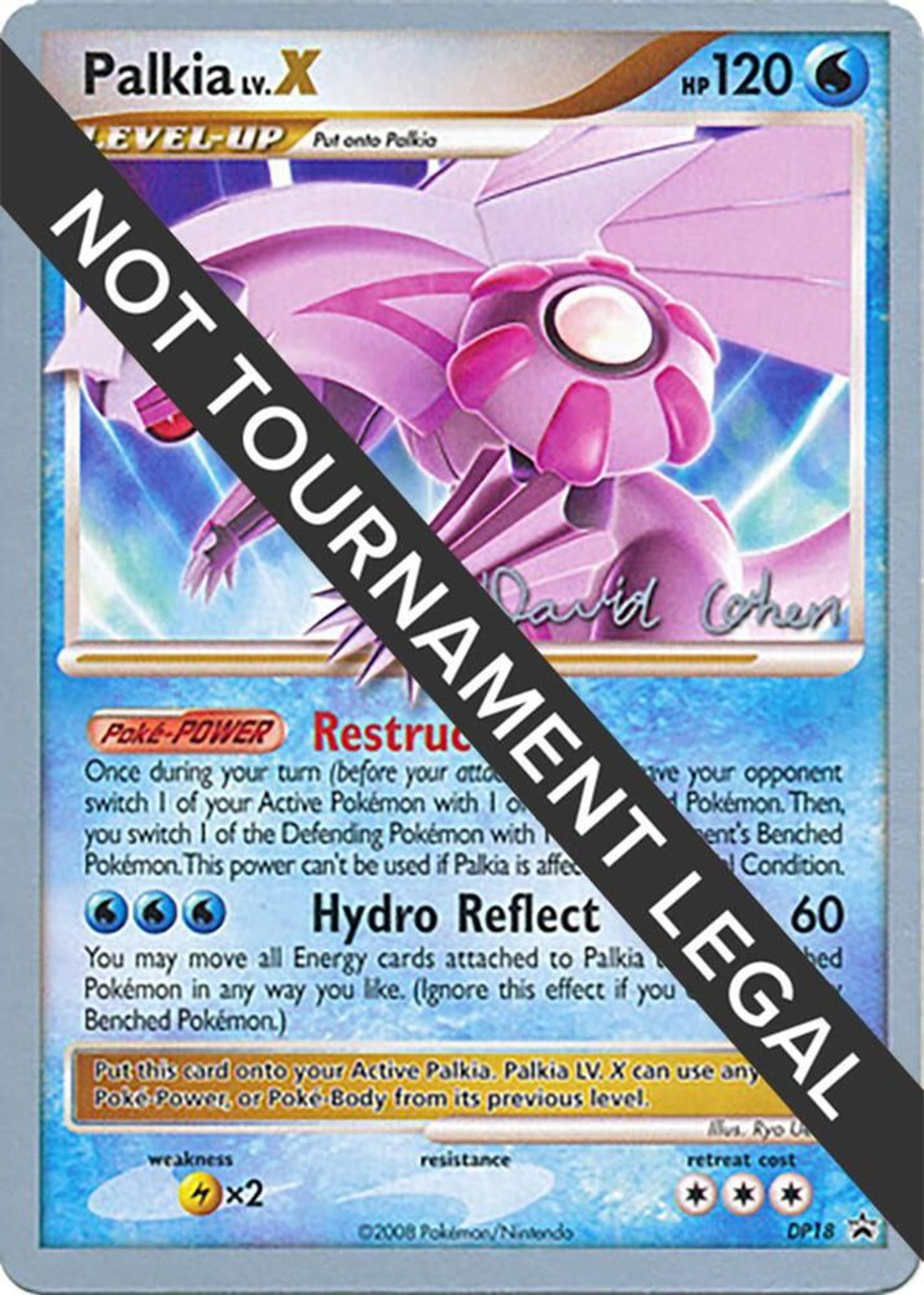 Palkia LV.X — World Championship Decks — Pokemon