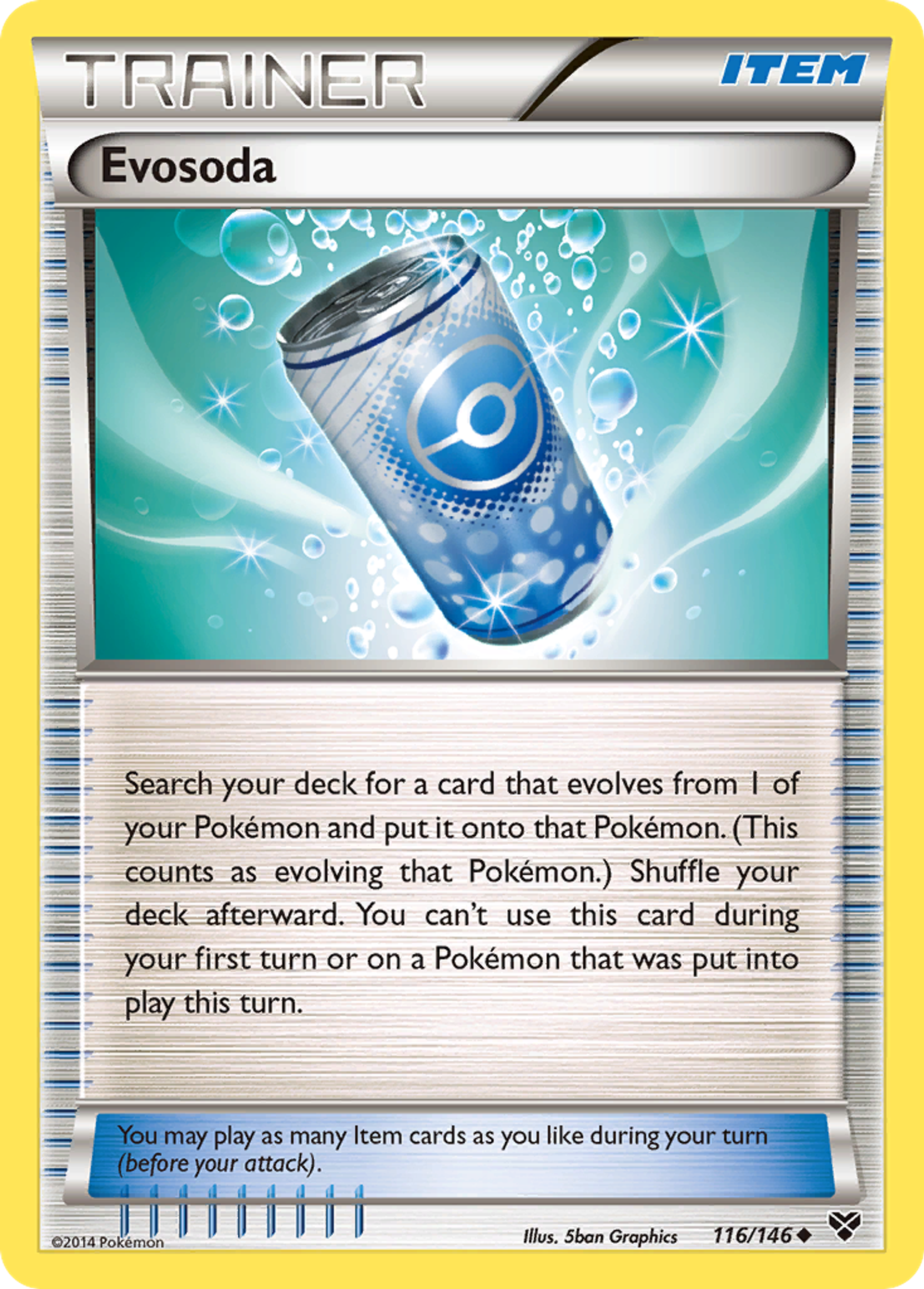 Évolusoda — XY Base Set — Pokemon