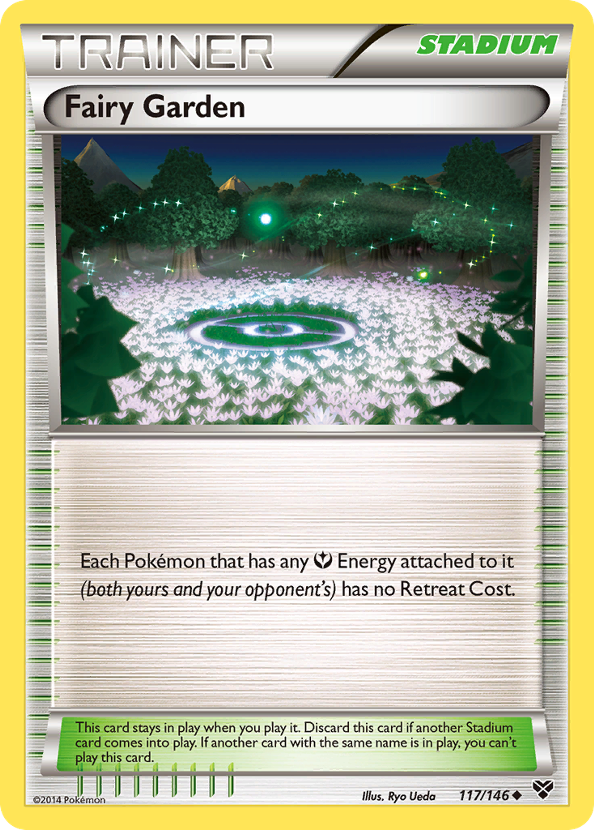 Fairy Garden — XY Base Set — Pokémon