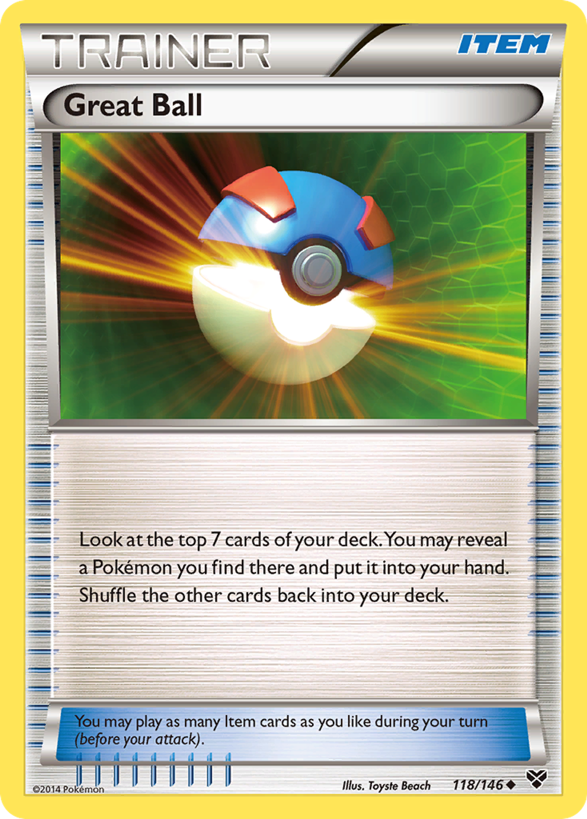 Super Ball — XY Base Set — Pokemon