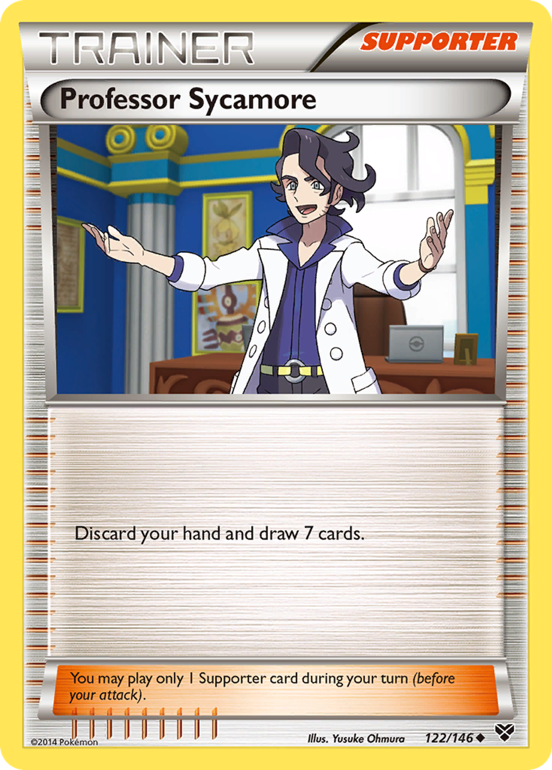 Professeur Platane — XY Base Set — Pokemon