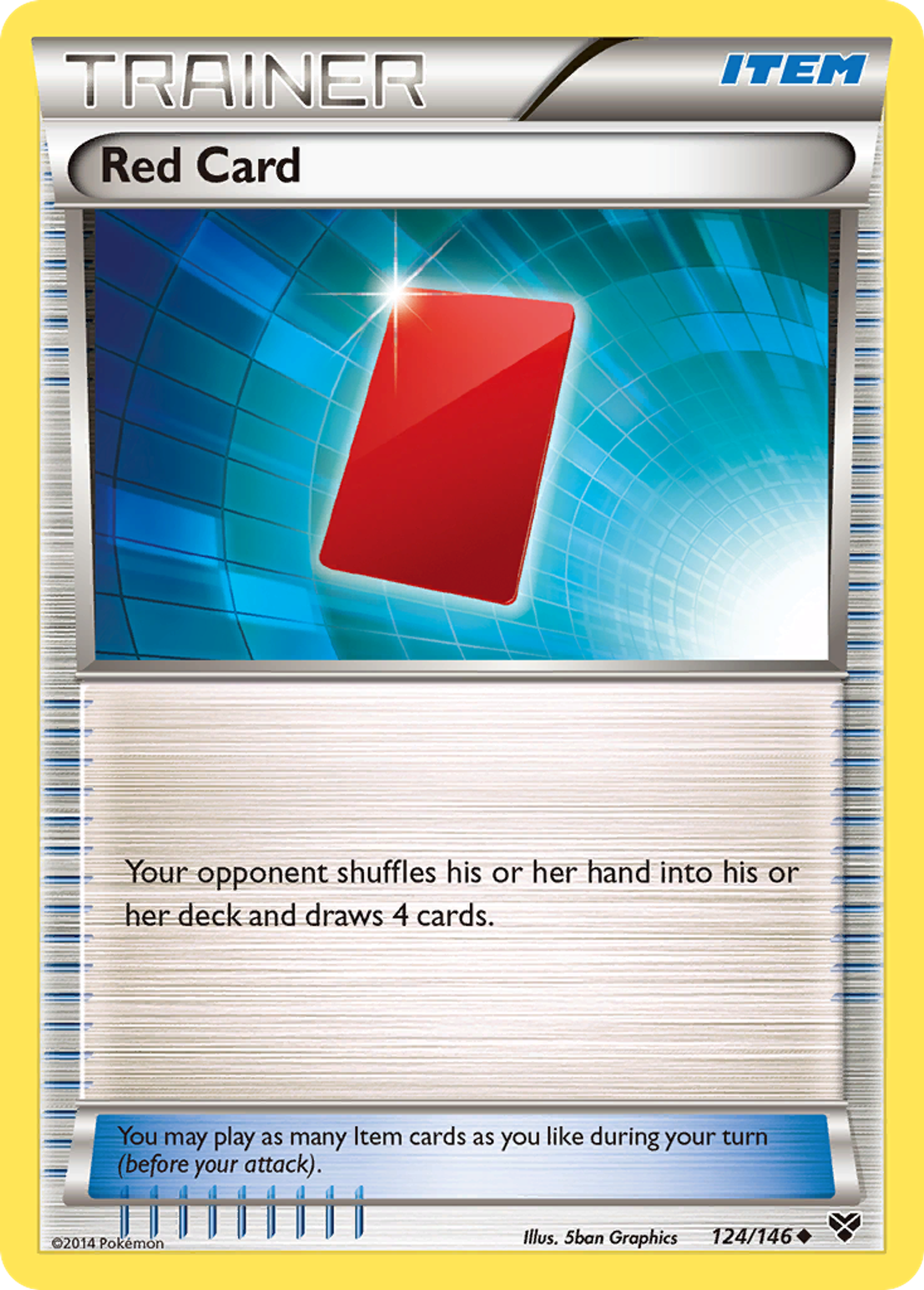 Carton Rouge — XY Base Set — Pokemon