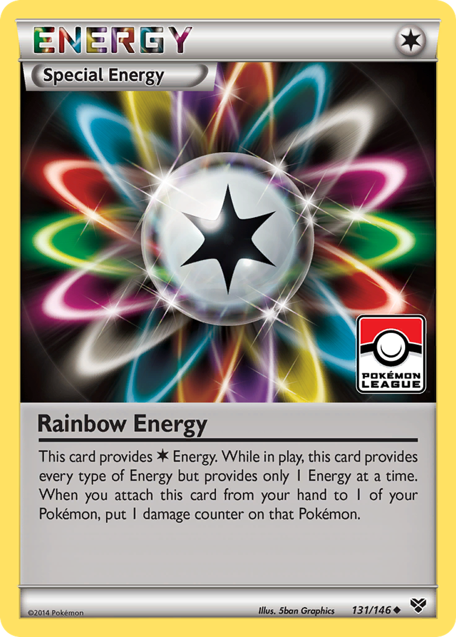 Énergie Multicolore — XY Base Set — Pokemon