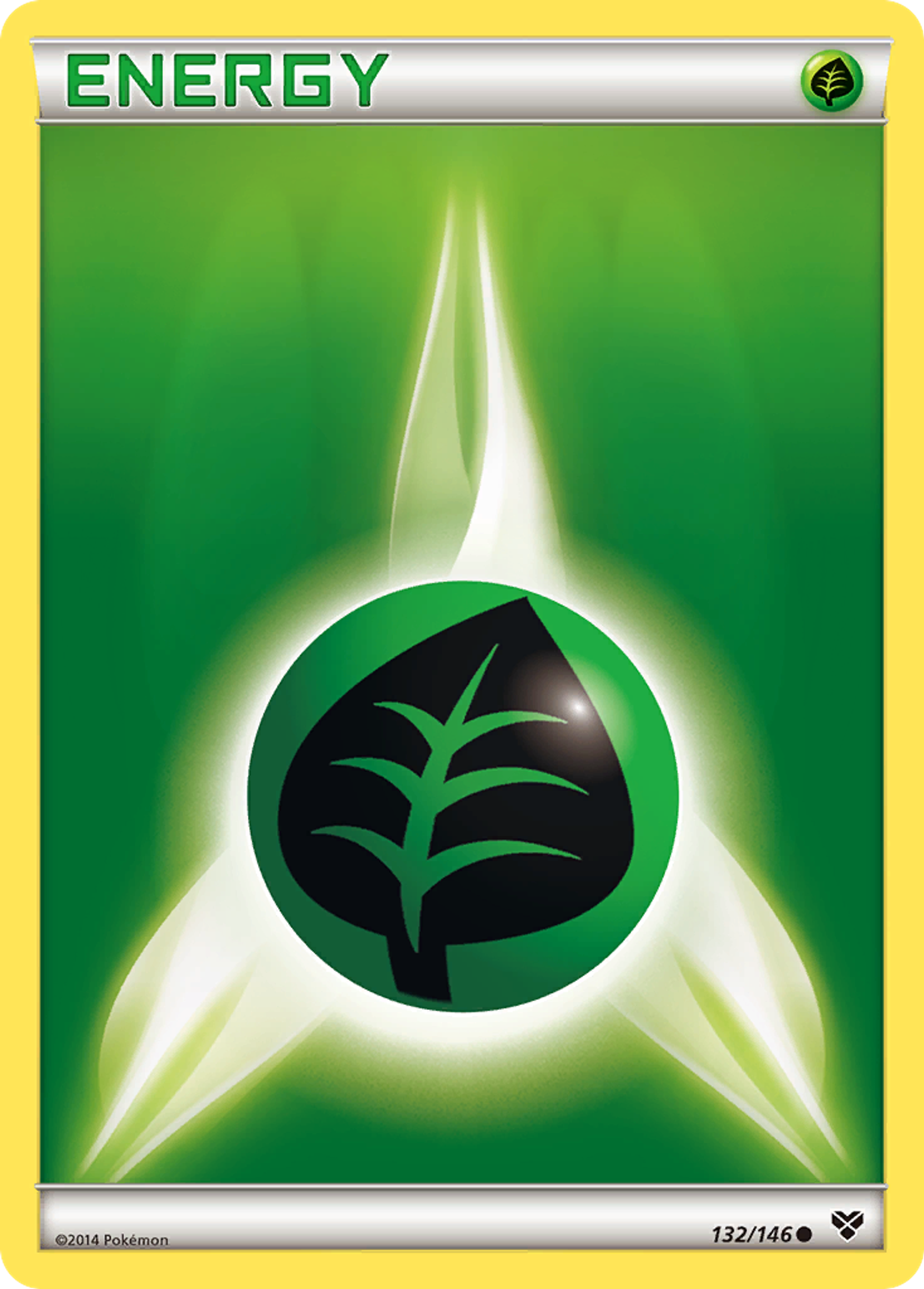 Grass Energy — XY Base Set — Pokémon