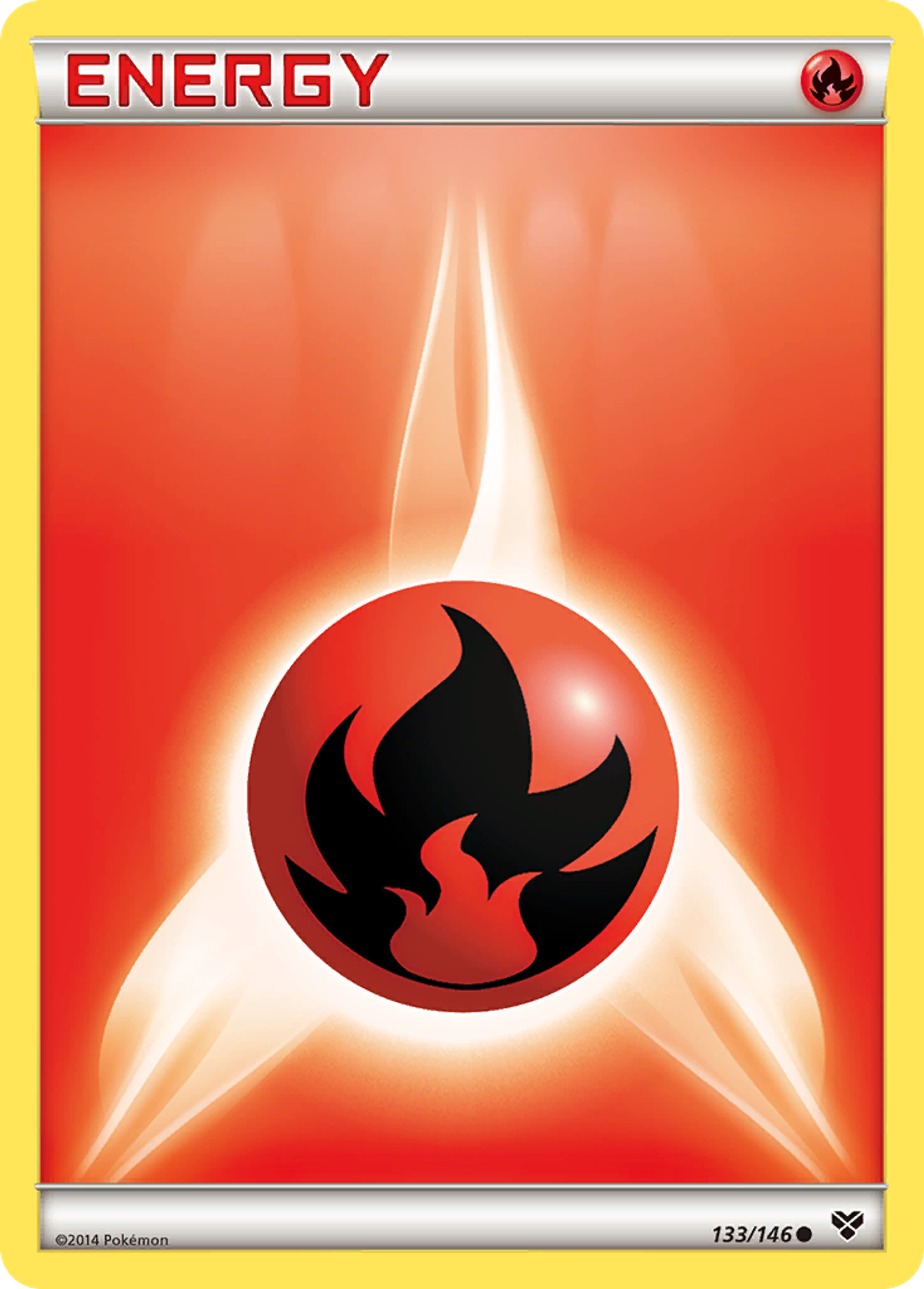 Énergie Feu — XY Base Set — Pokemon