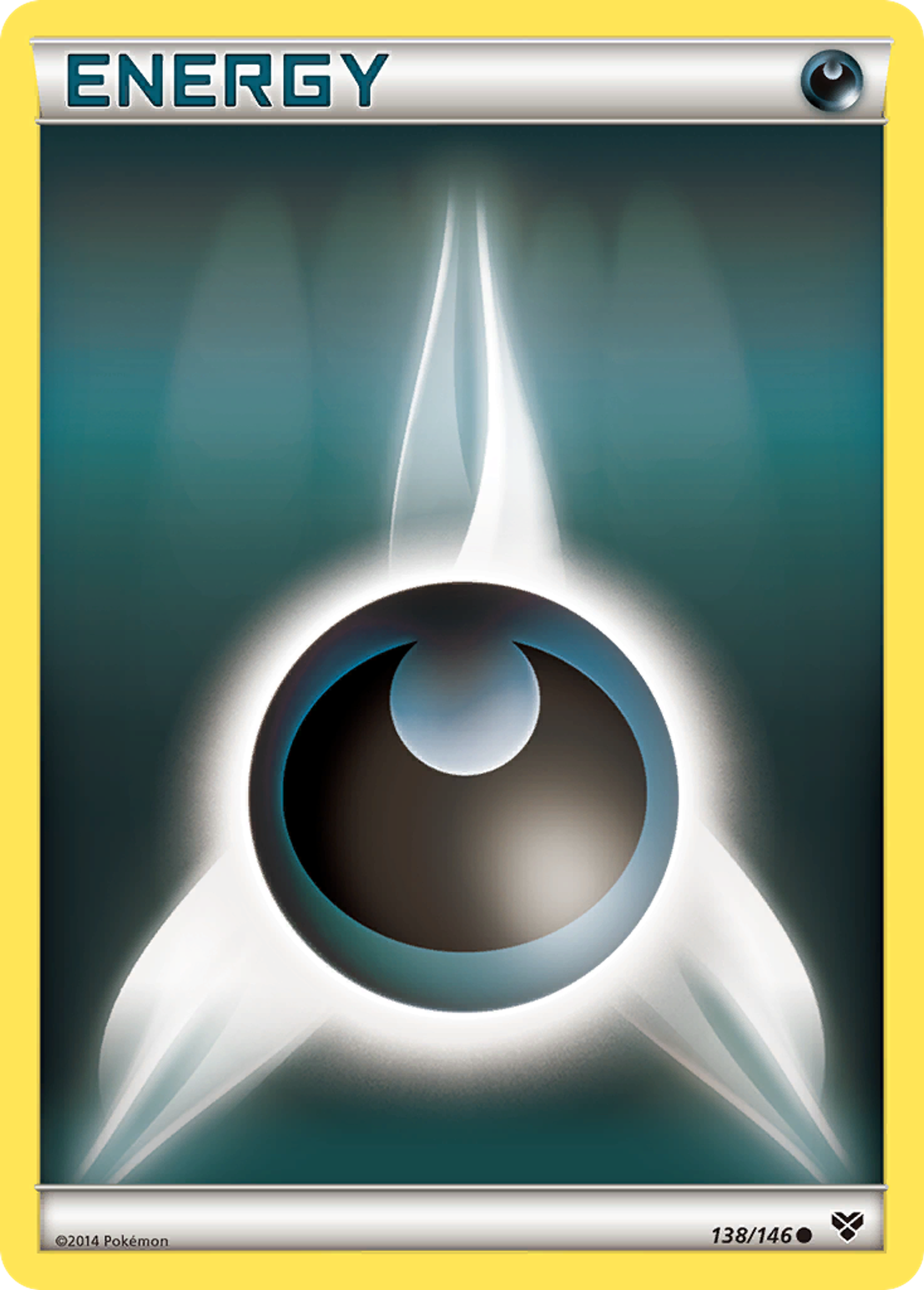 Énergie Obscurité — XY Base Set — Pokemon