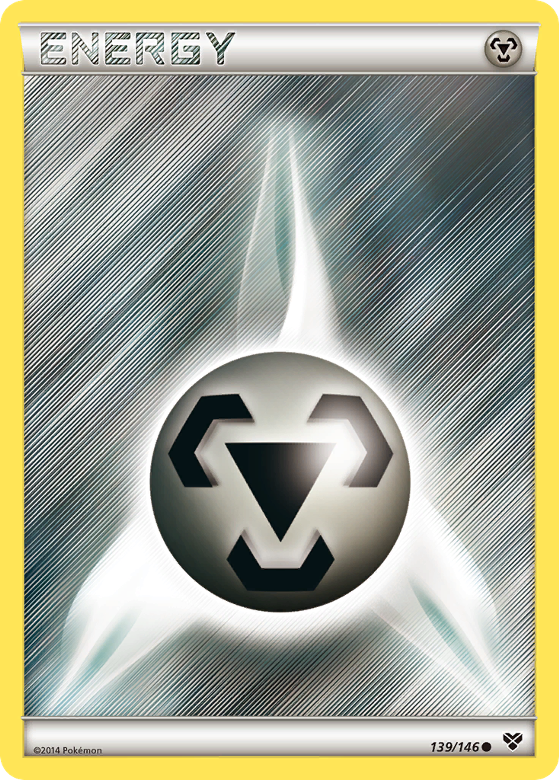 Énergie Métal — XY Base Set — Pokemon