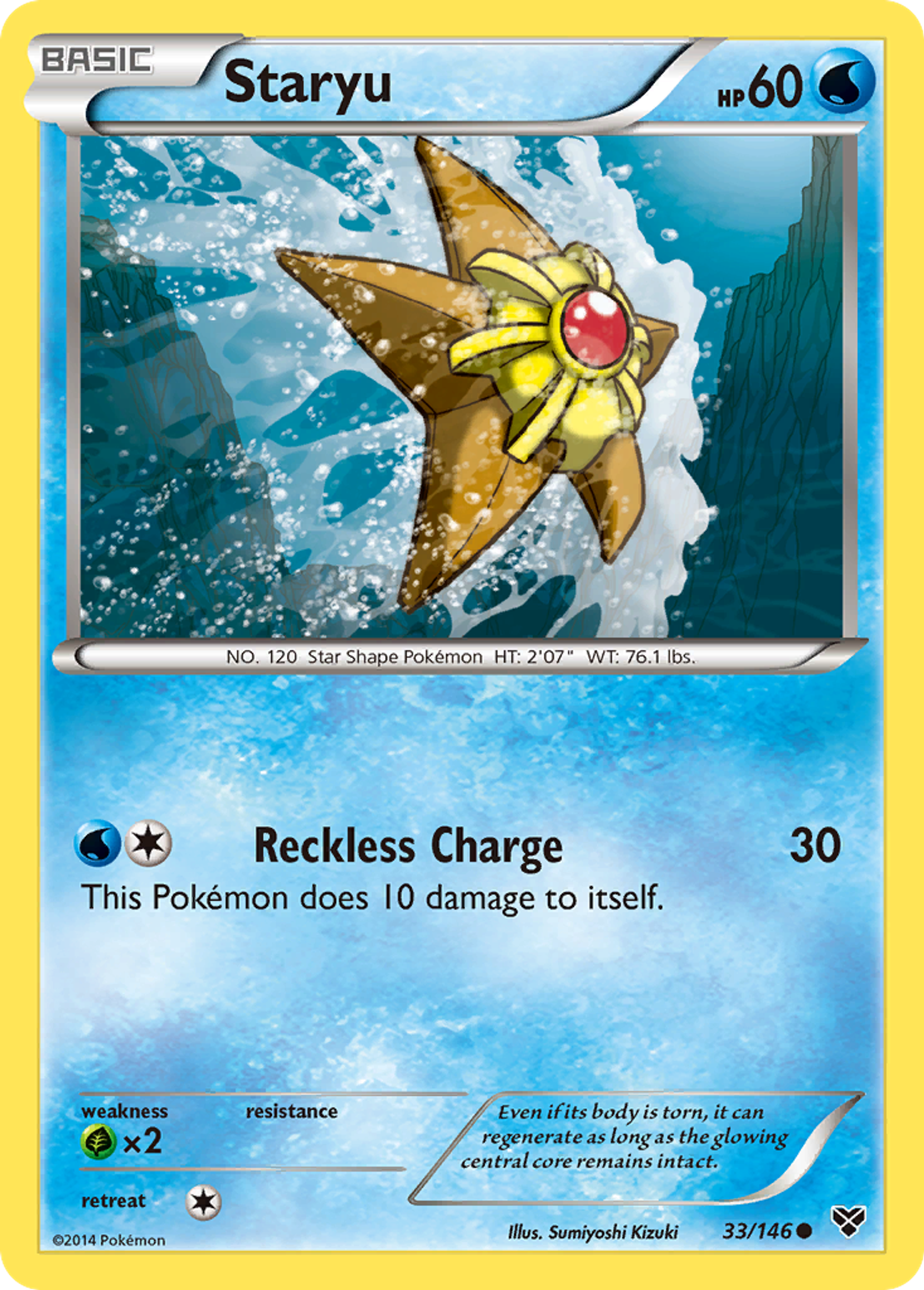 Staryu — XY Base Set — Pokemon