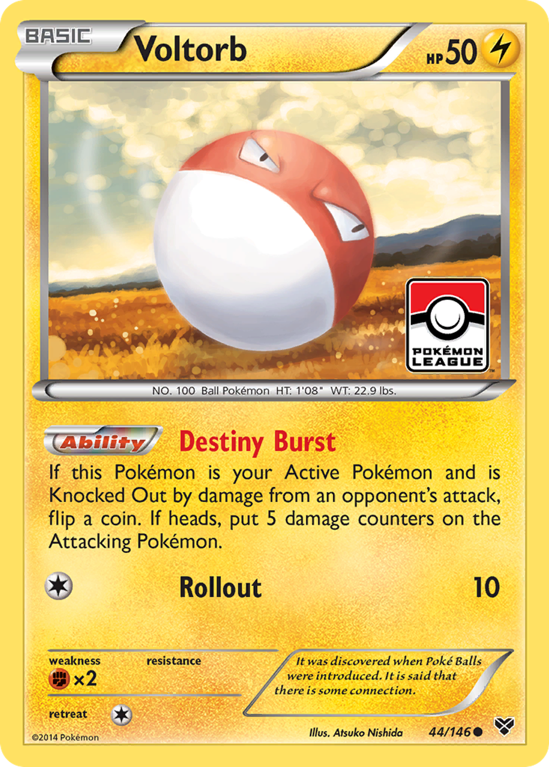 Voltorb — XY Base Set — Pokemon