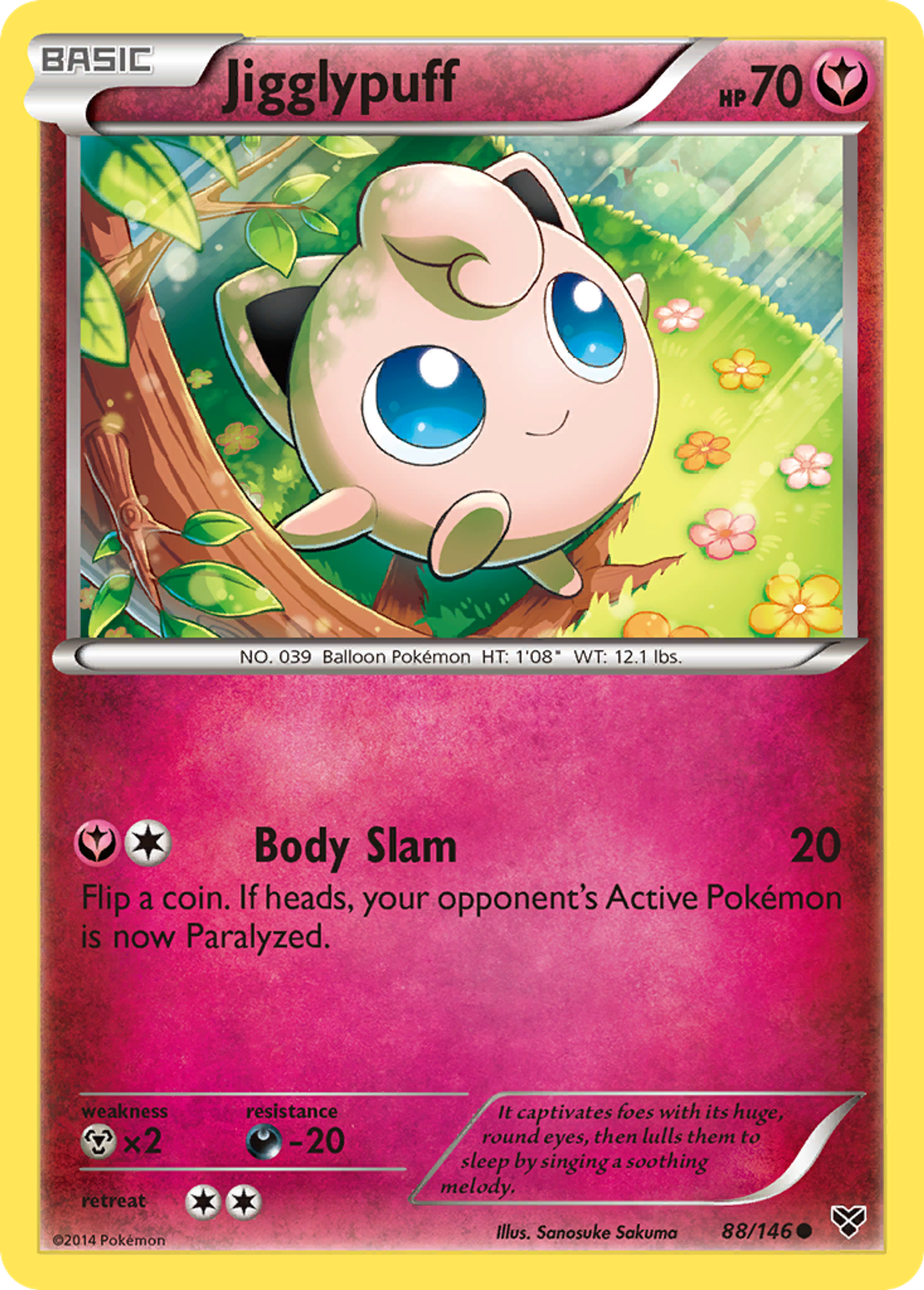 Rondoudou — XY Base Set — Pokemon