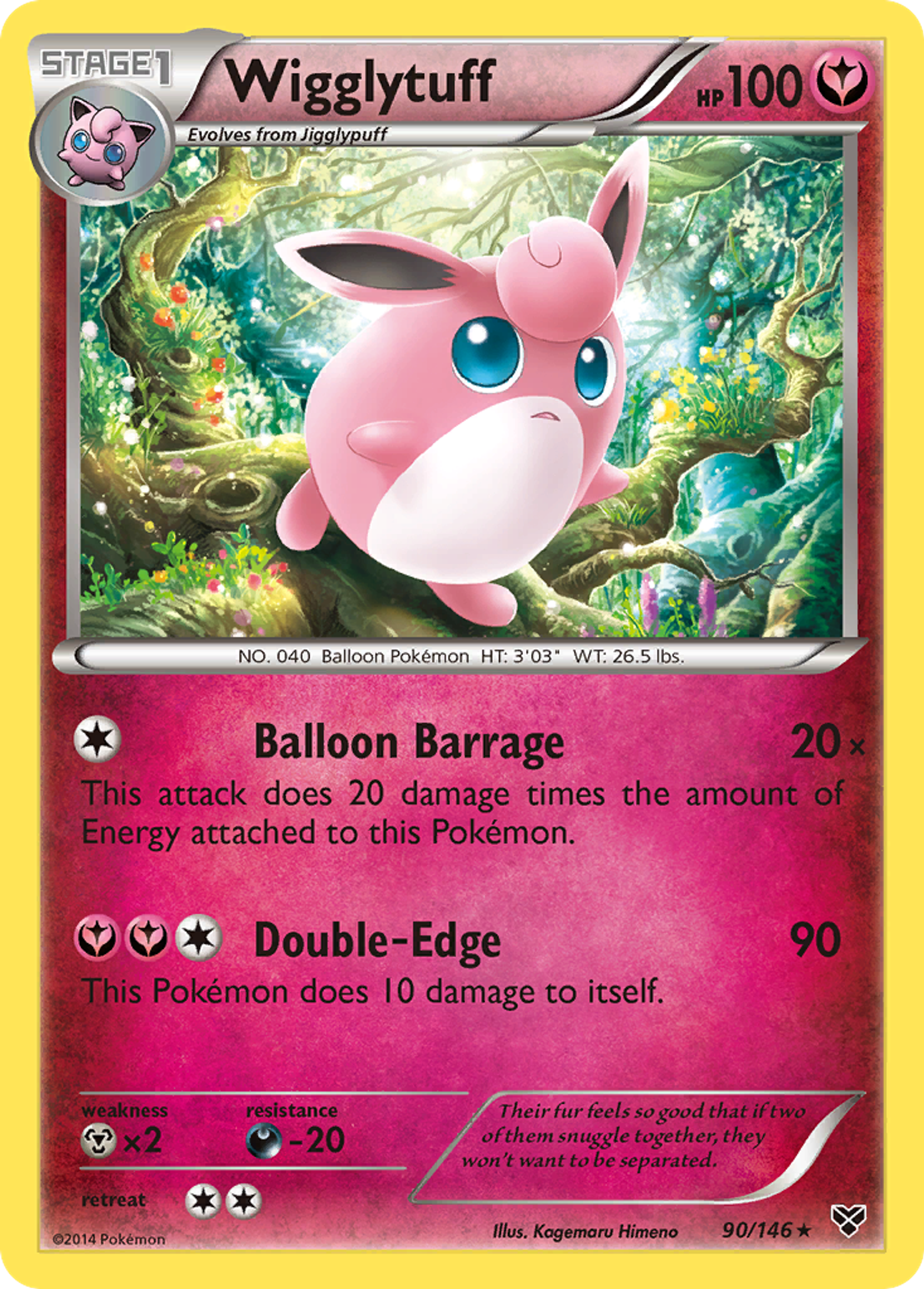Wigglytuff — XY Base Set — Pokémon
