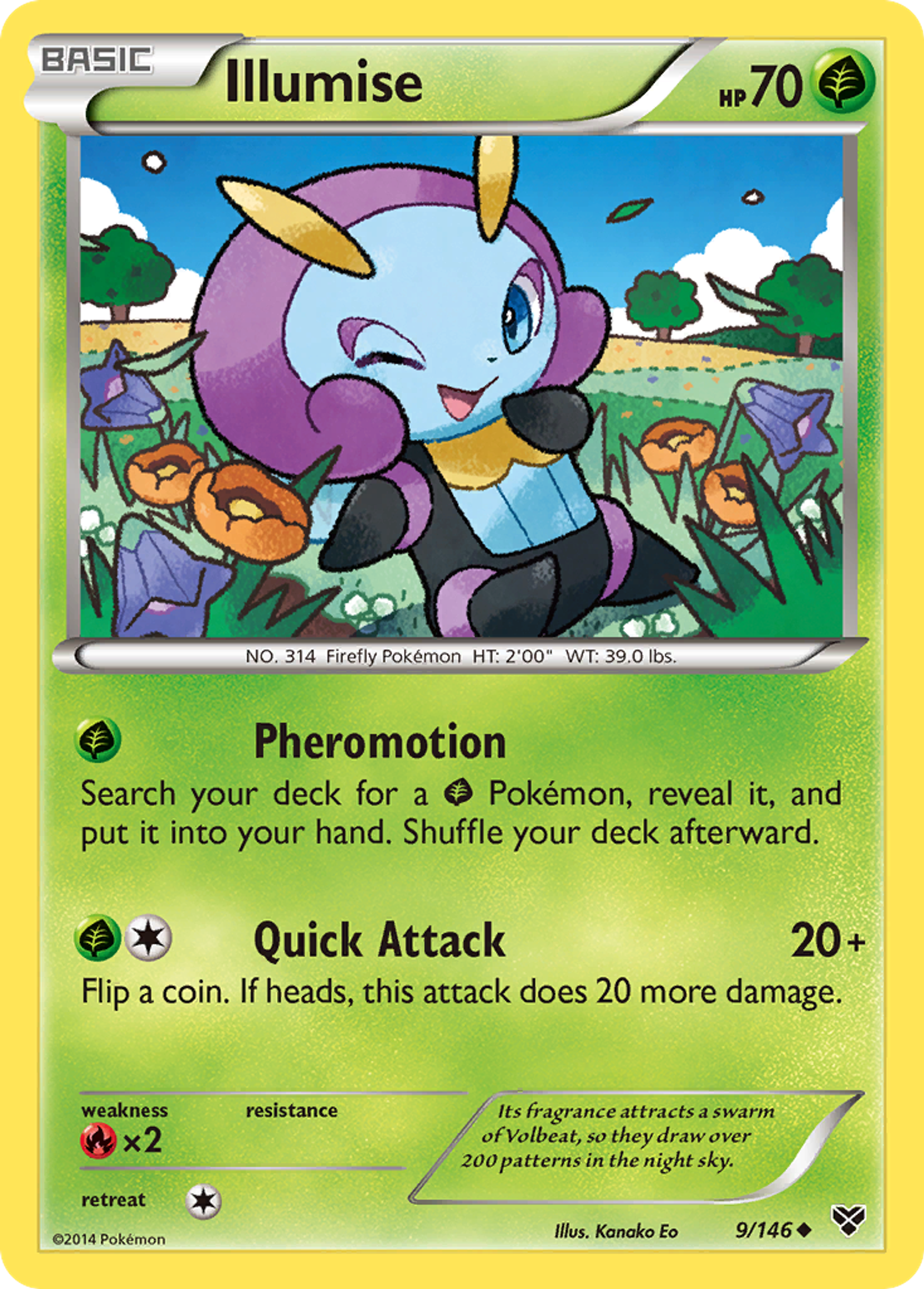 Illumise — XY Base Set — Pokemon
