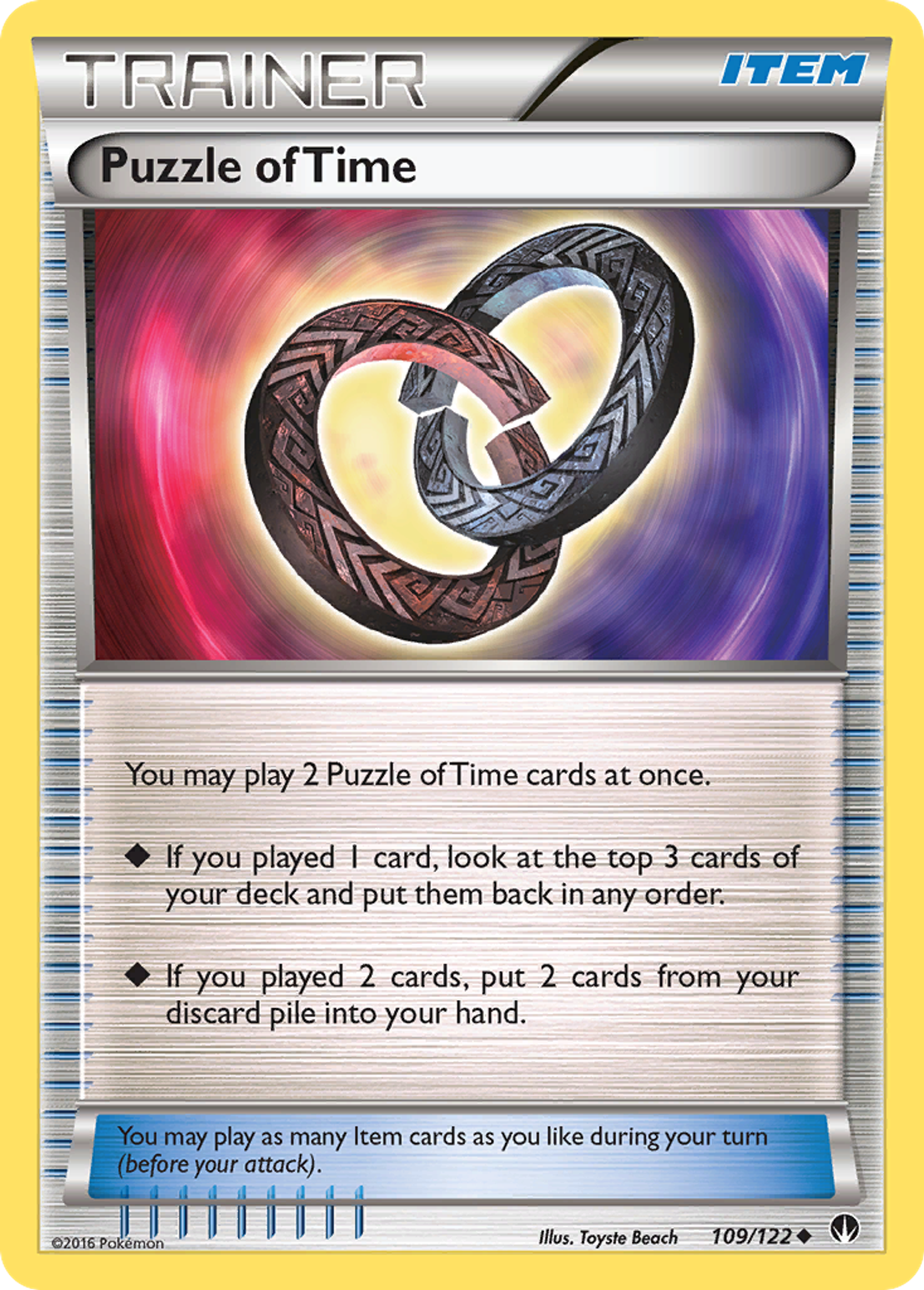 Énigme du Temps — XY - BREAKpoint — Pokemon