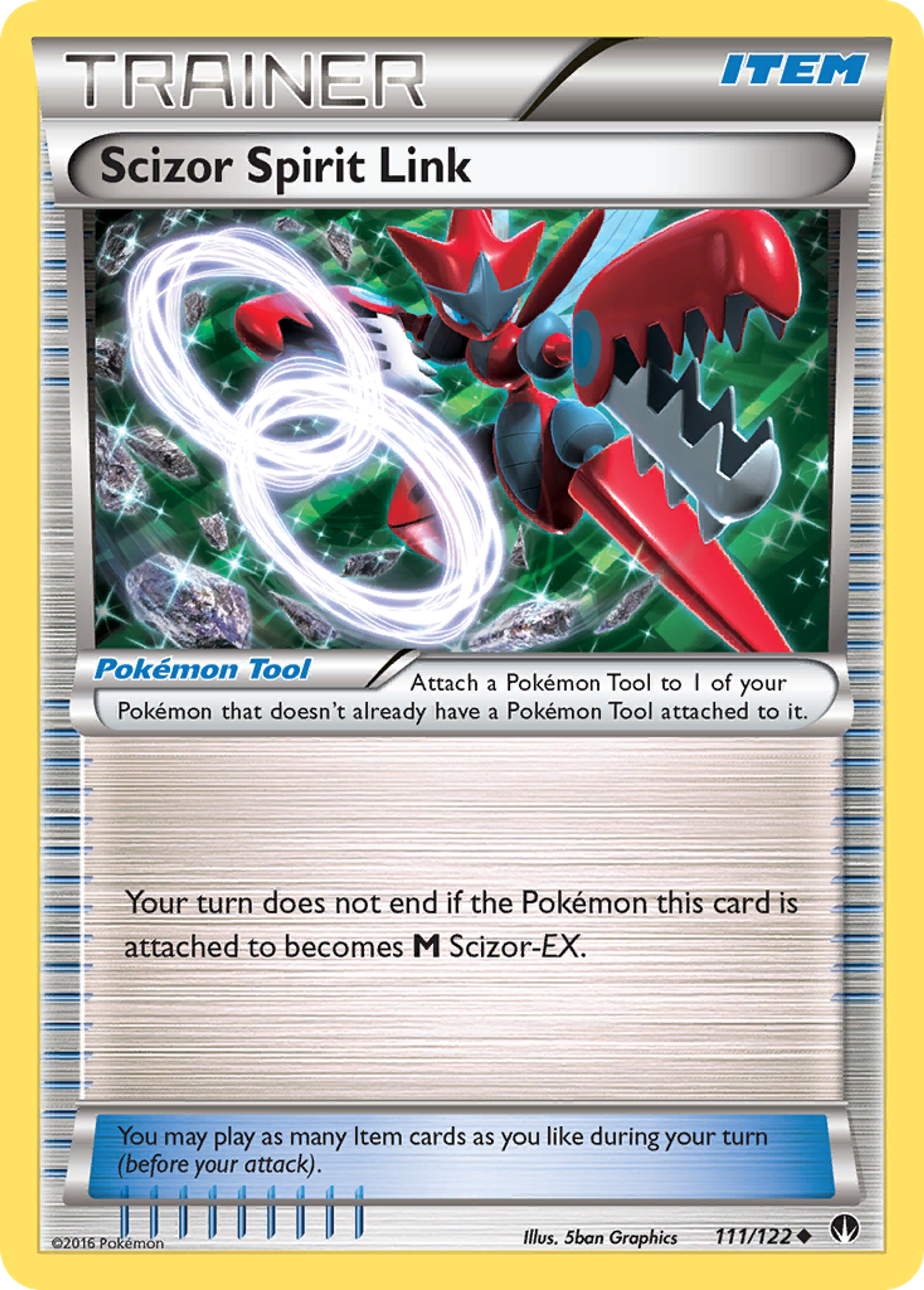 Lien Spirituel Cizayox — XY - BREAKpoint — Pokemon