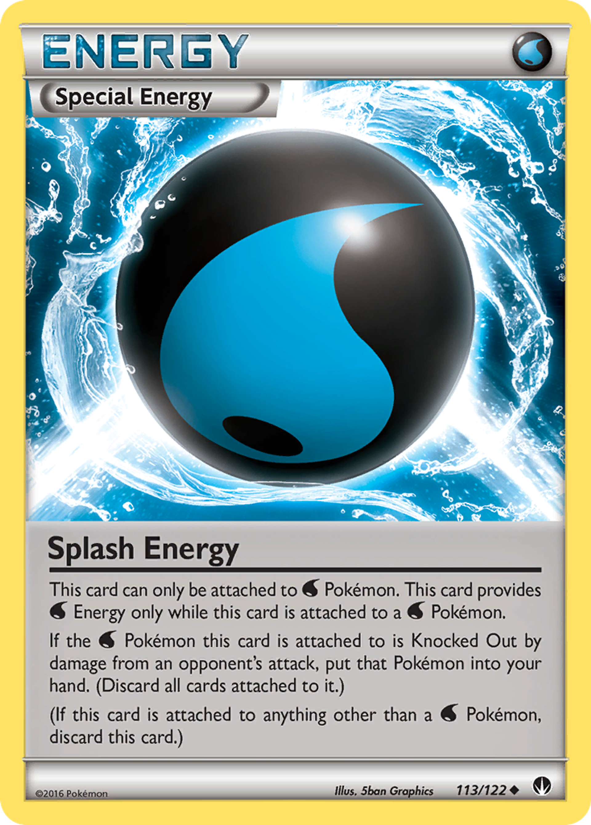 Splash Energy — XY - BREAKpoint — Pokemon