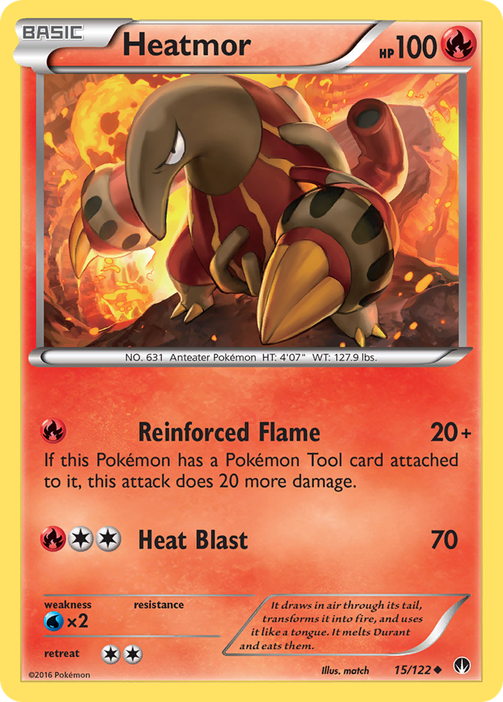 Heatmor — XY - BREAKpoint — Pokemon