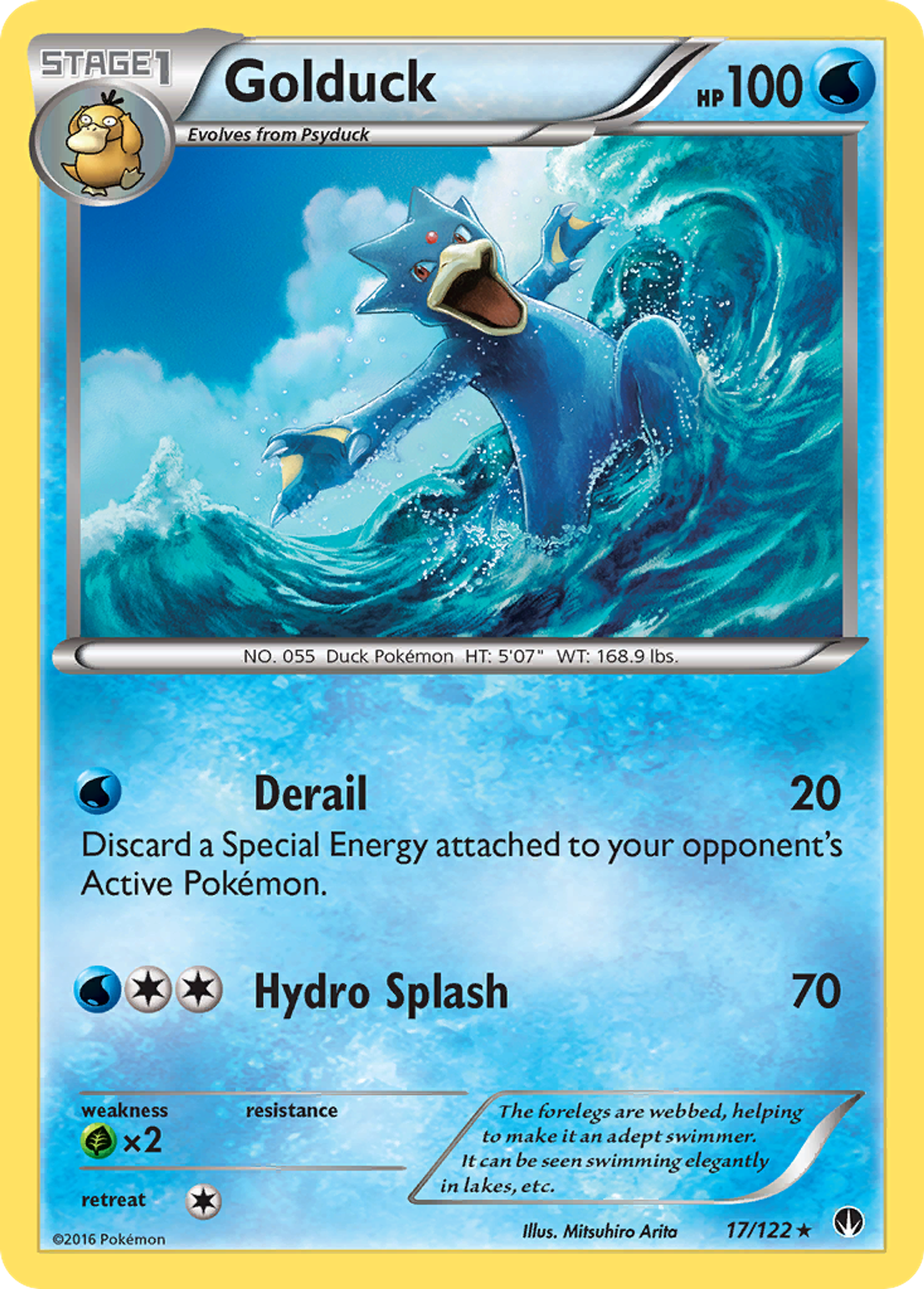 Golduck — XY - BREAKpoint — Pokemon
